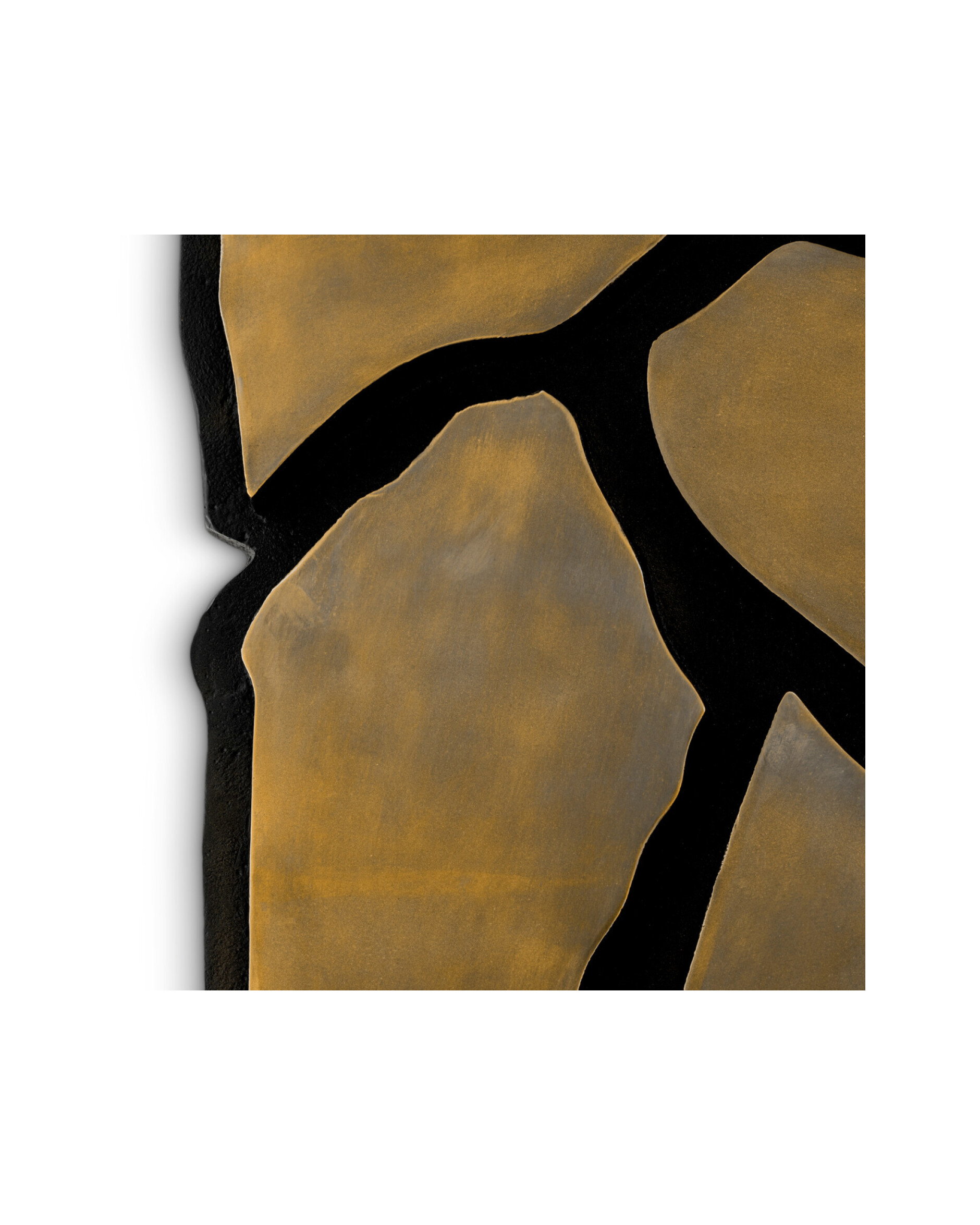 Sova brass wall decoration