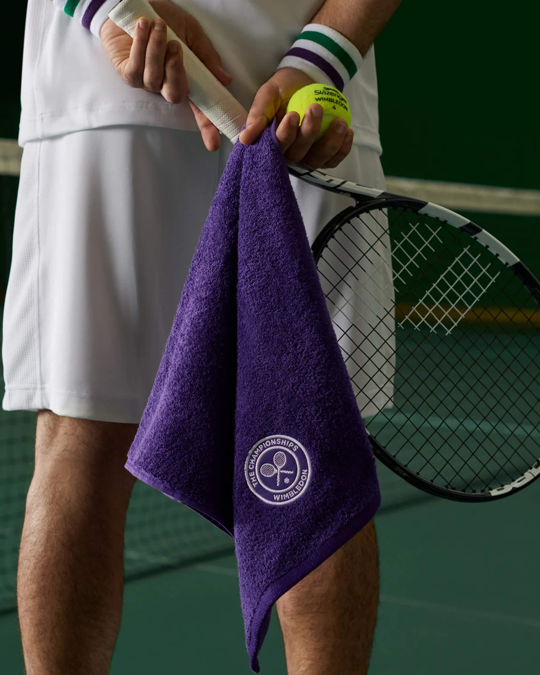 Wimbledon gästhandduk lila