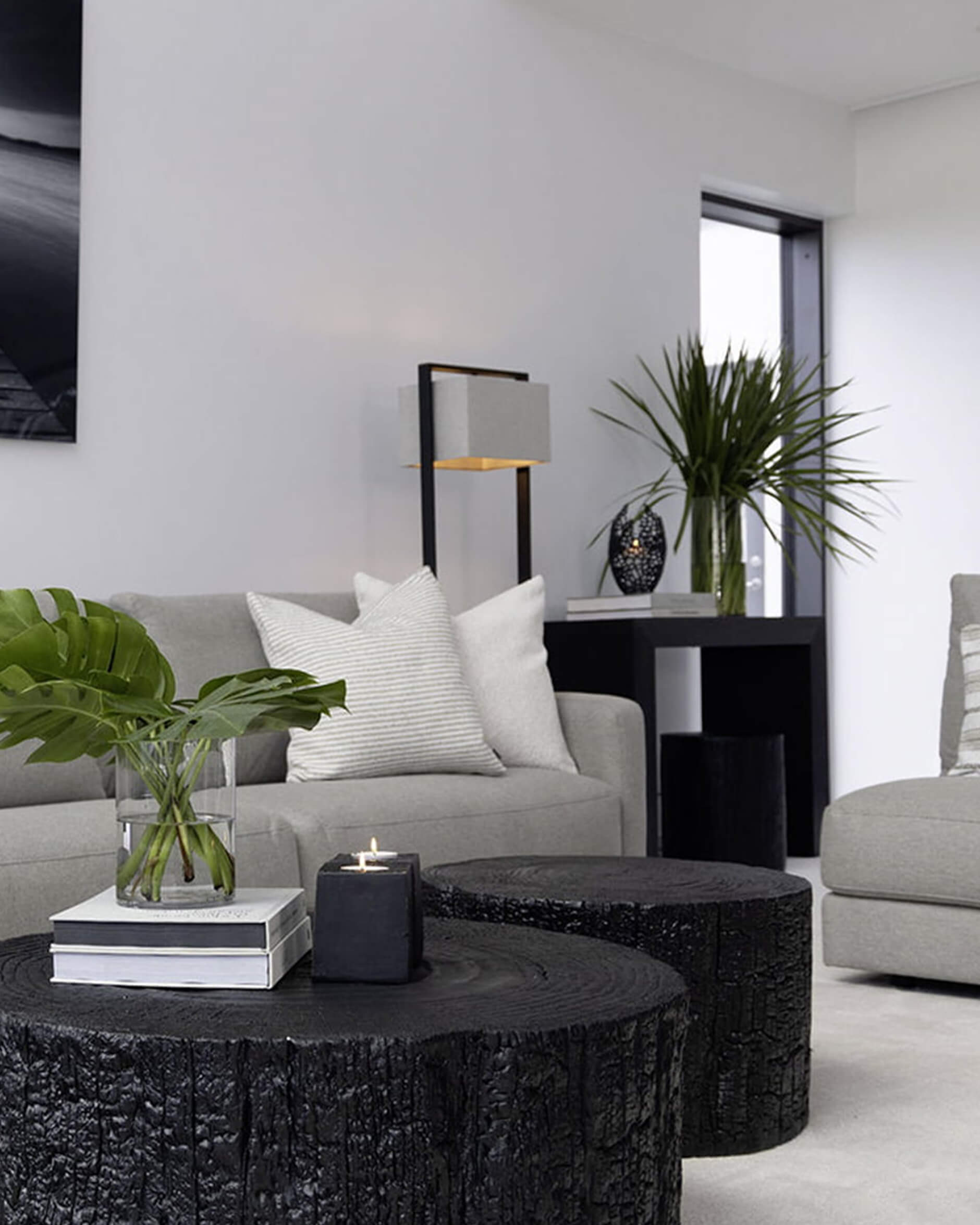 Nomad Single Stripe kuddfodral natural