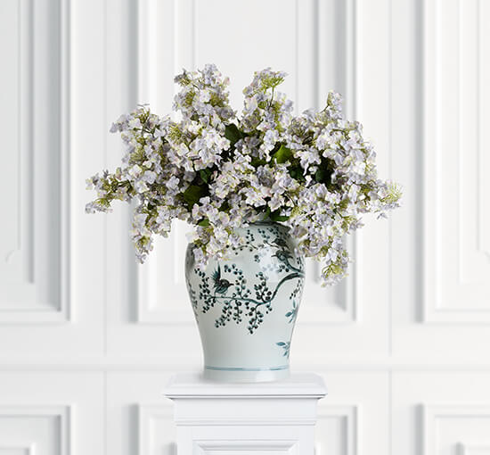 Syrénhortensia snittblomma blå