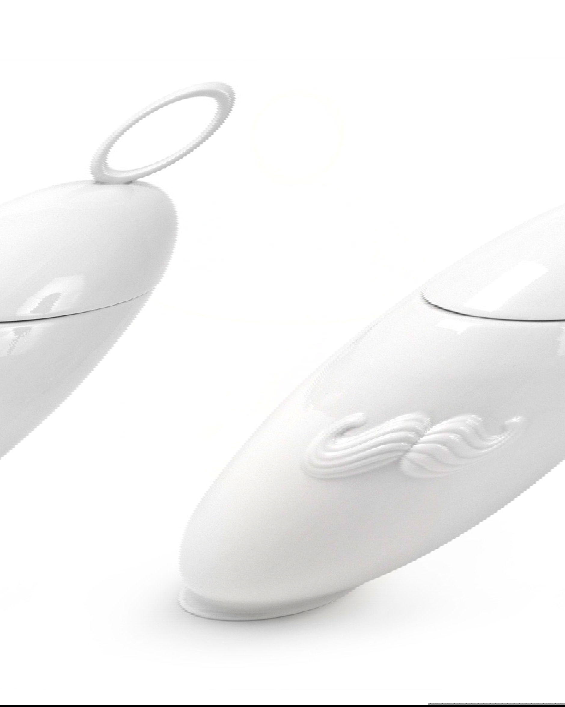 Muse Sugar Bowl - Glazed Porcelain