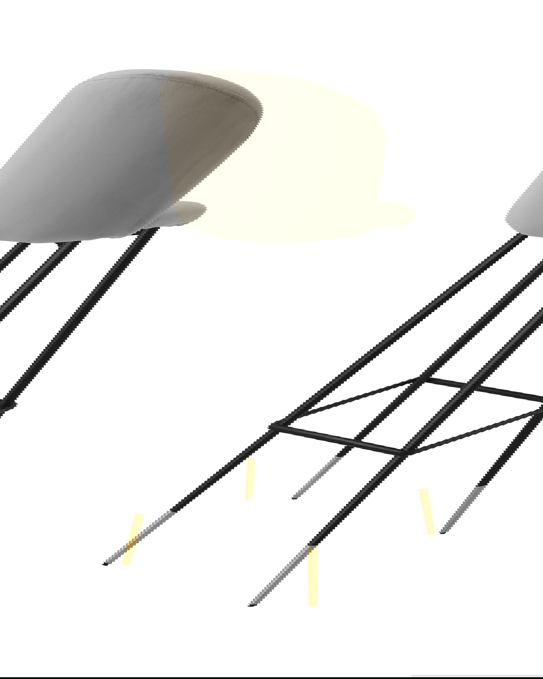 Volante barstol roche beige velvet