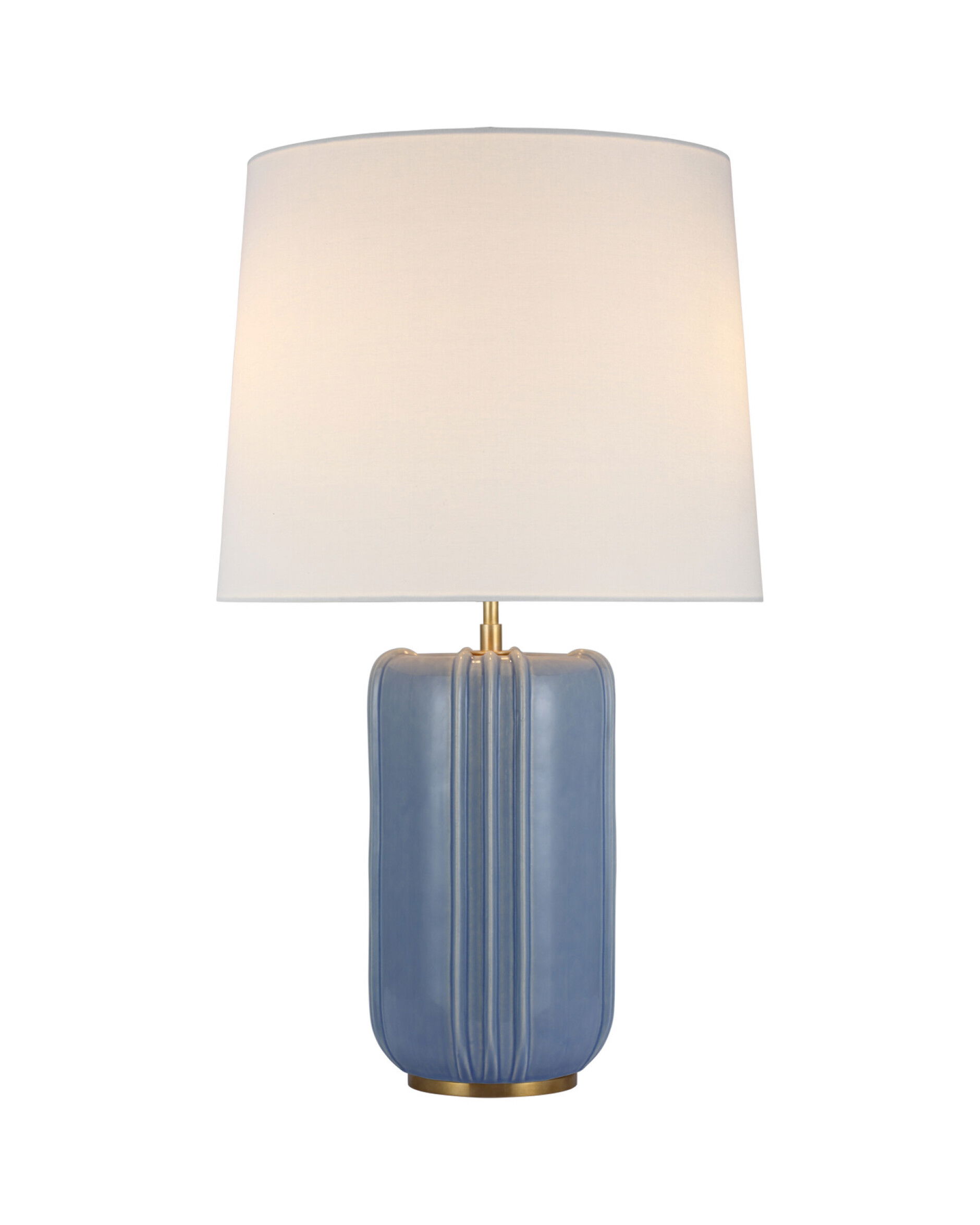 Minx Table Lamp Polar Blue Crackle