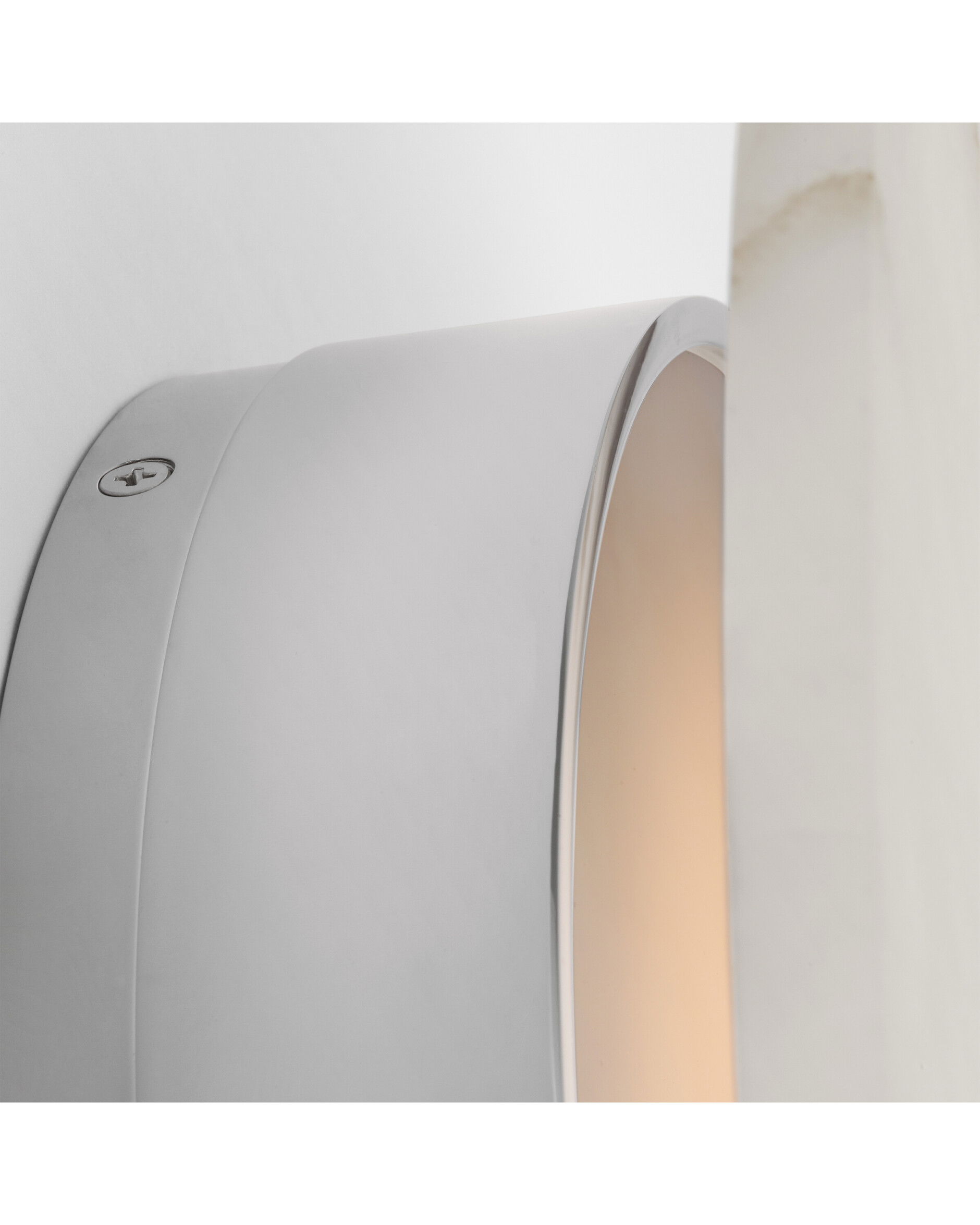 Melange 13" vägglampa nickel