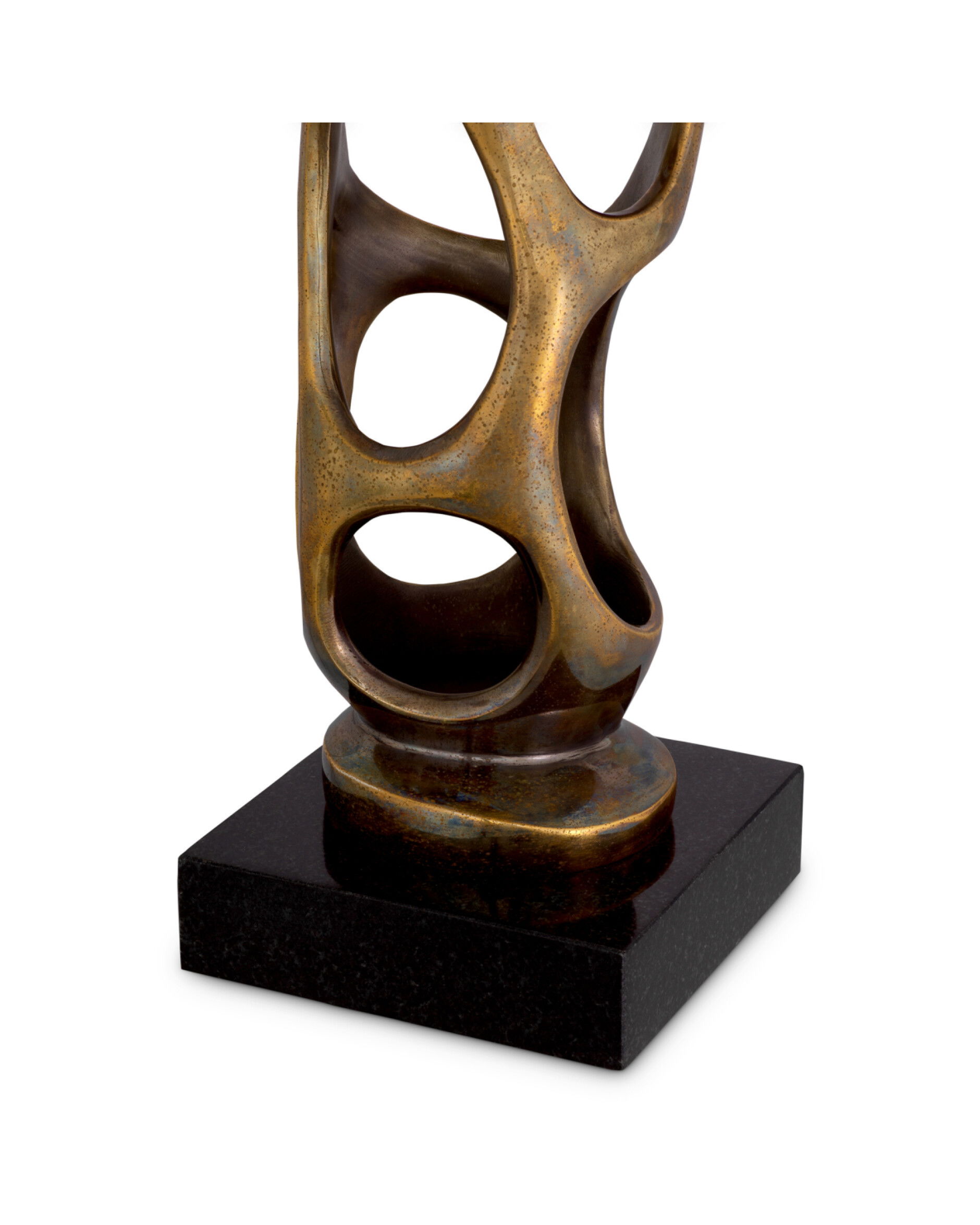 Kearny tafellamp antiek messing