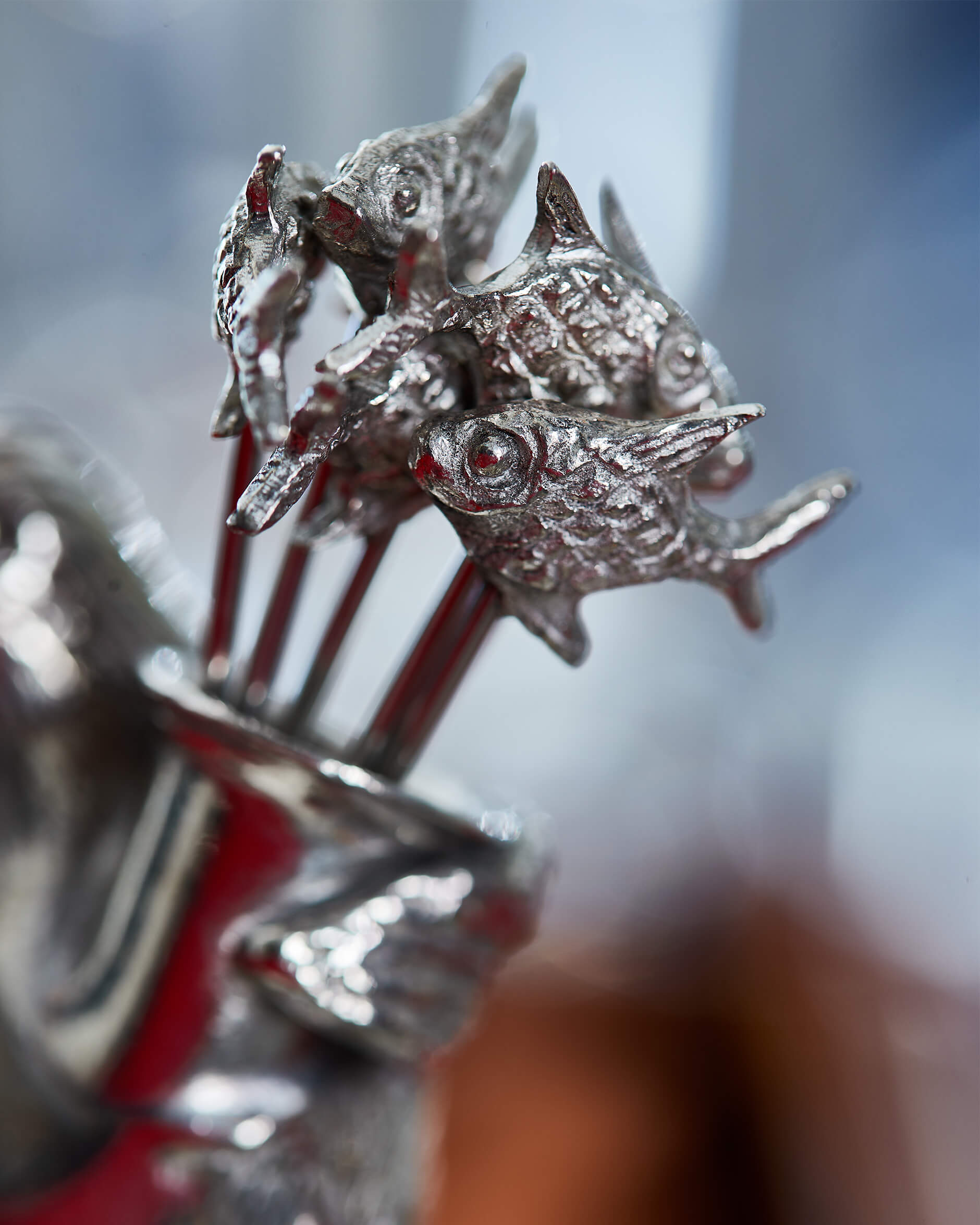 Pingvin cocktailpinnar tenn