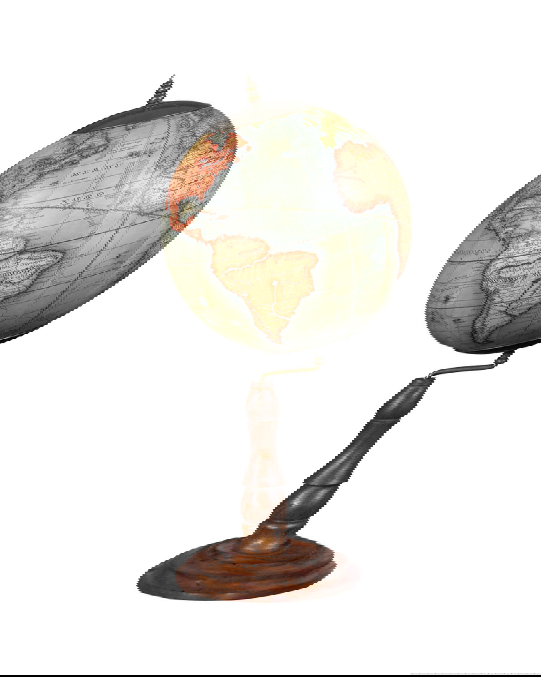 Vaugondy 1745 -karttapallo