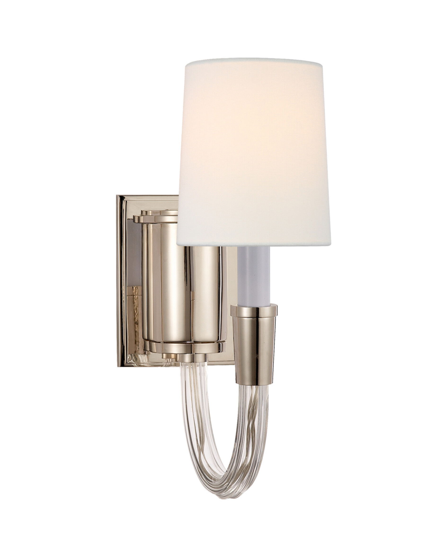 Vivian vägglampa nickel