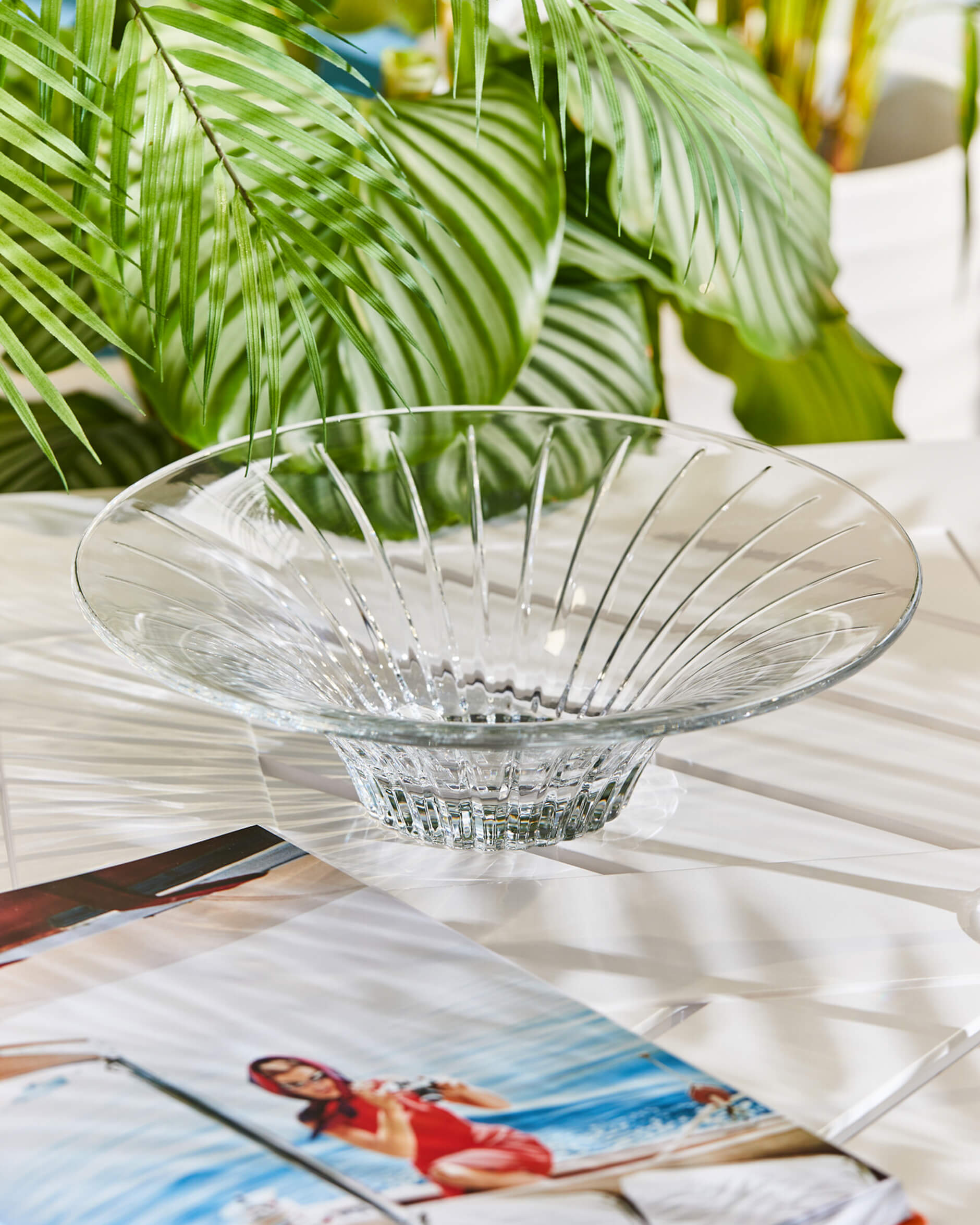 Manhattan serveringsskål kristall