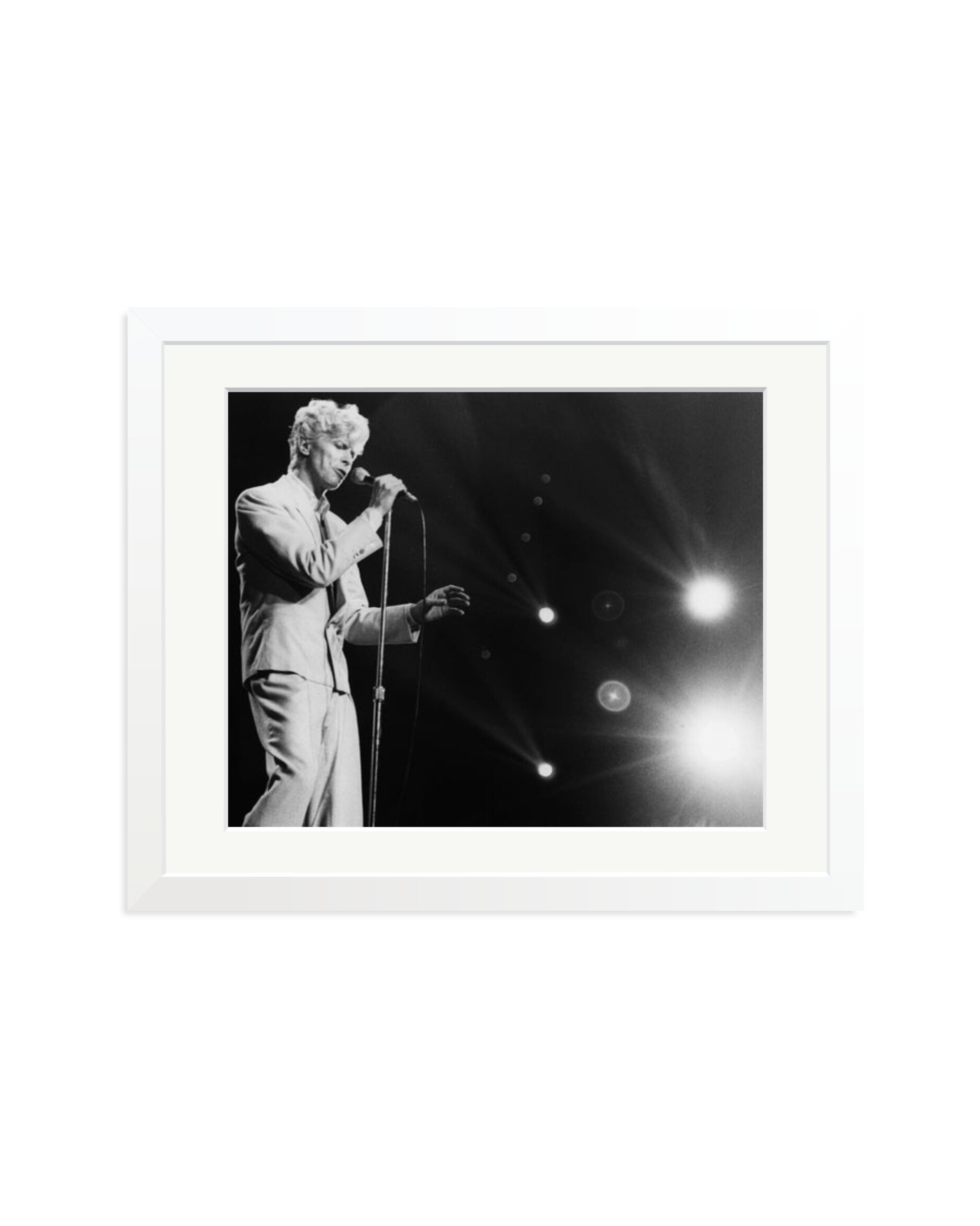 David Bowie 1983 White / Medium