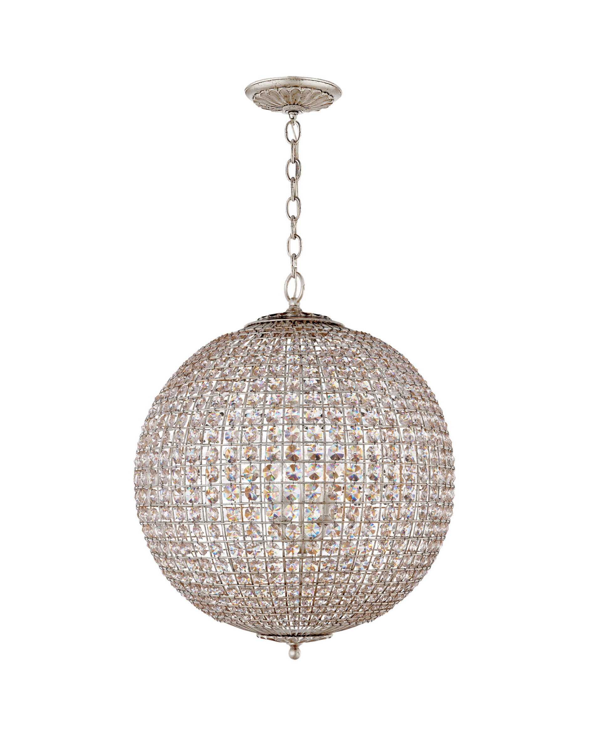 Renwick Pendant Silver Large