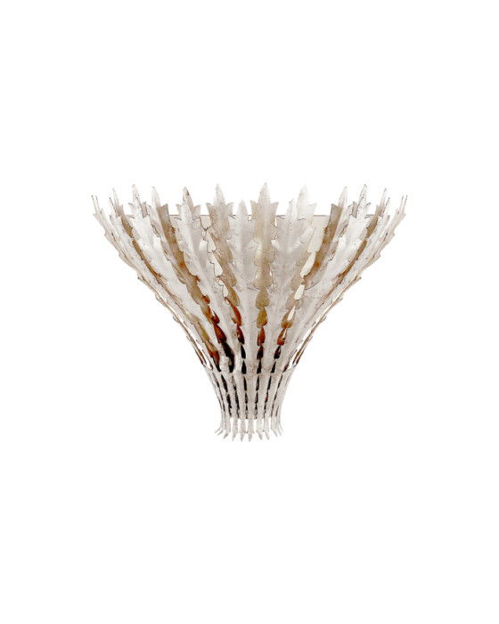 Hampton vägglampa silver