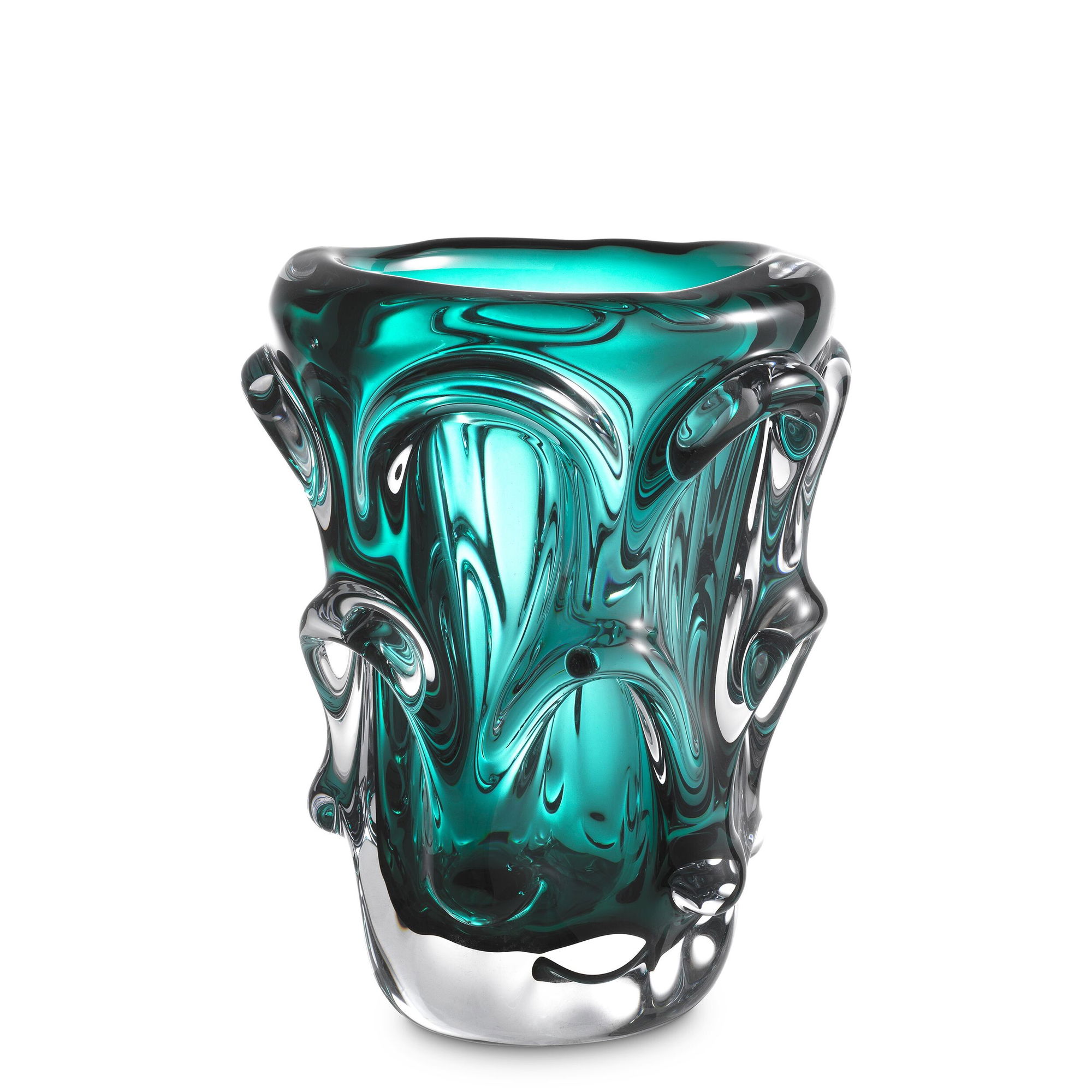 Vase Aila S turquoise OUTLET