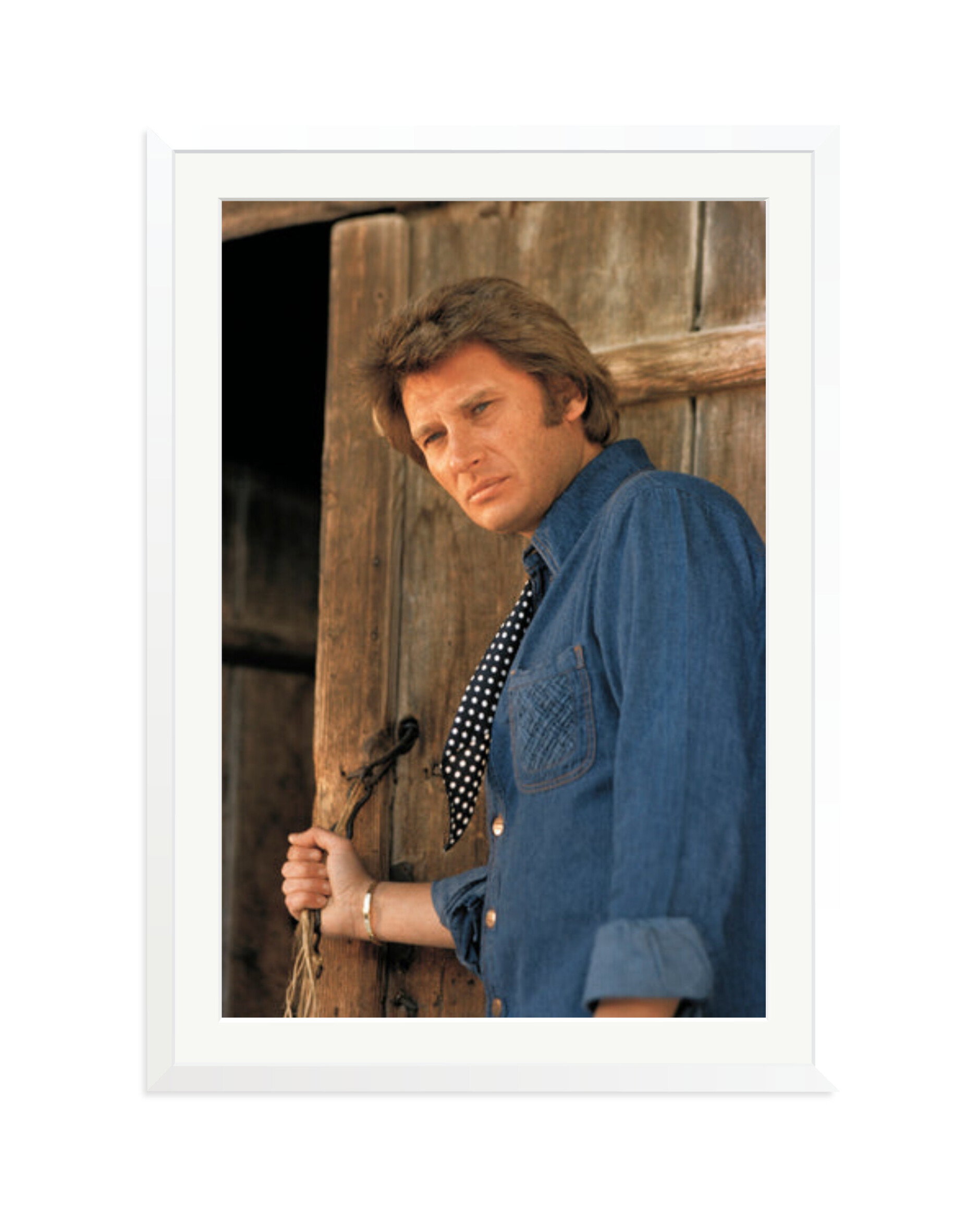 Johnny Hallyday, 1960 White / XXL