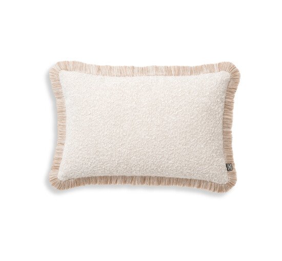 Bouclé Cream - Cushion Nami rectangular