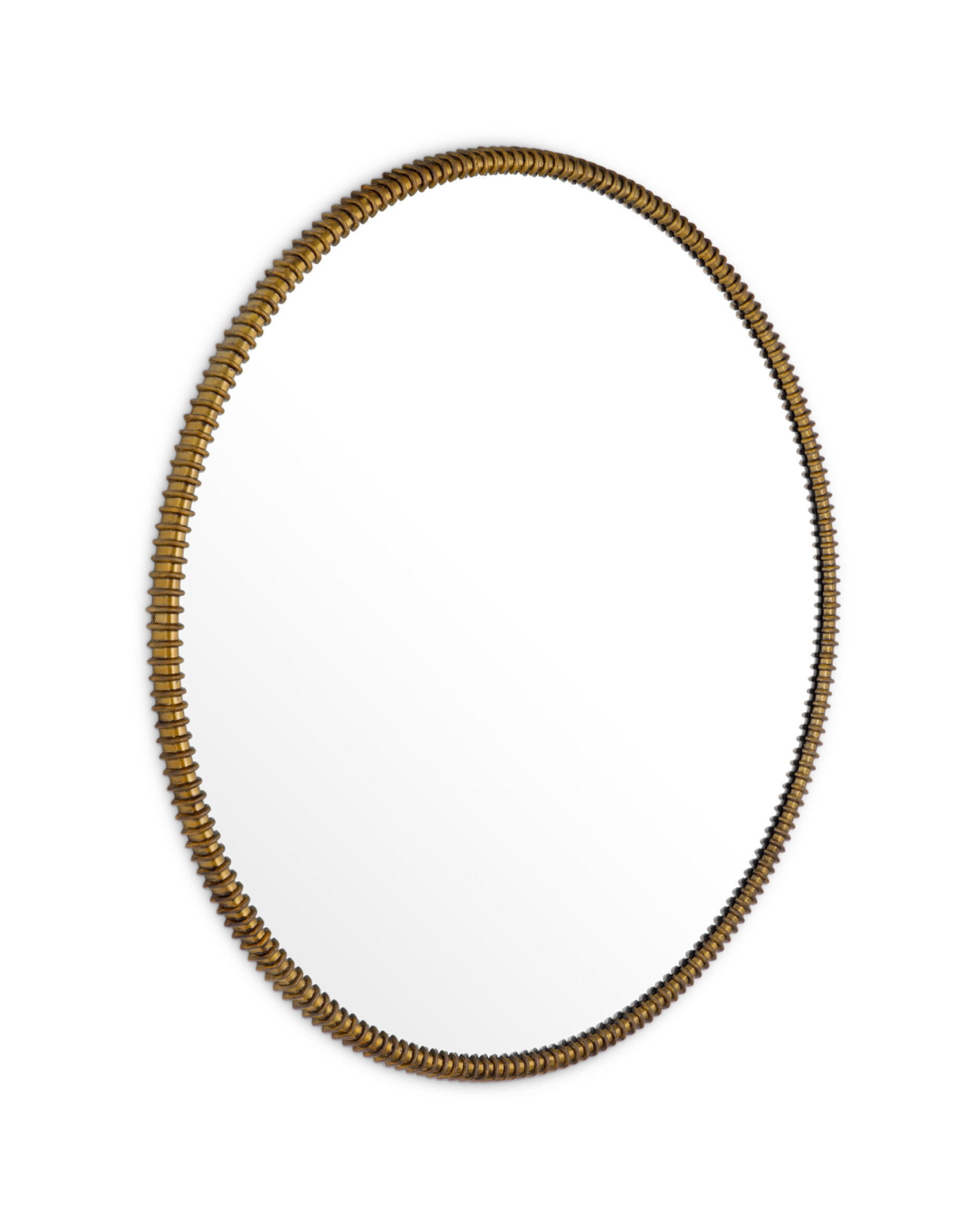 Vezzola spegel vintage mässing