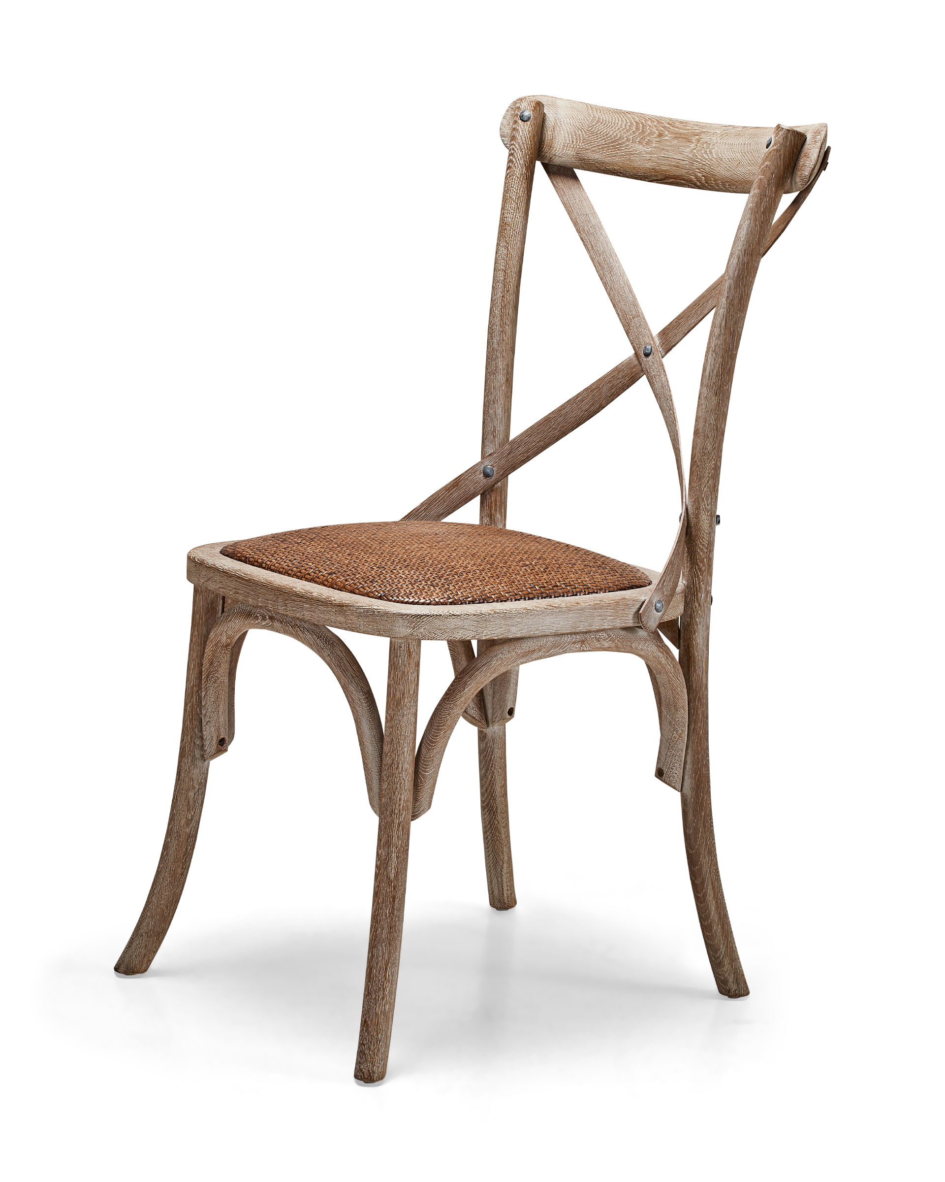 Newport Cross matstol drifted oak