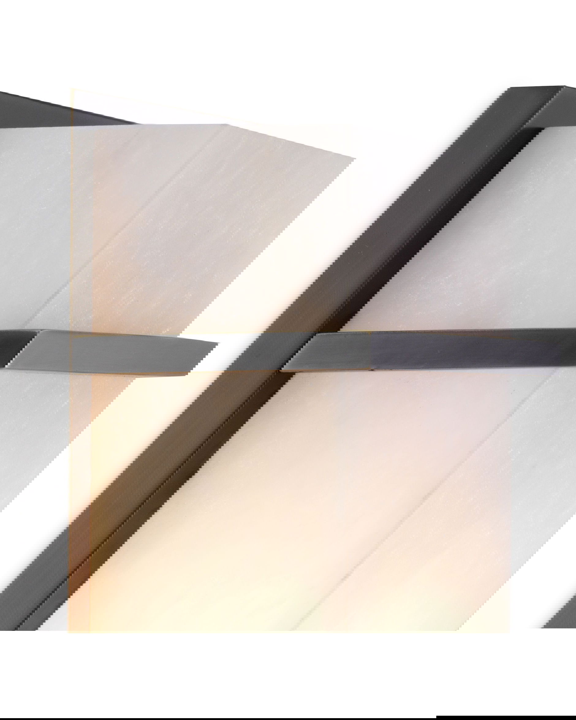 Spike vägglampa brons S