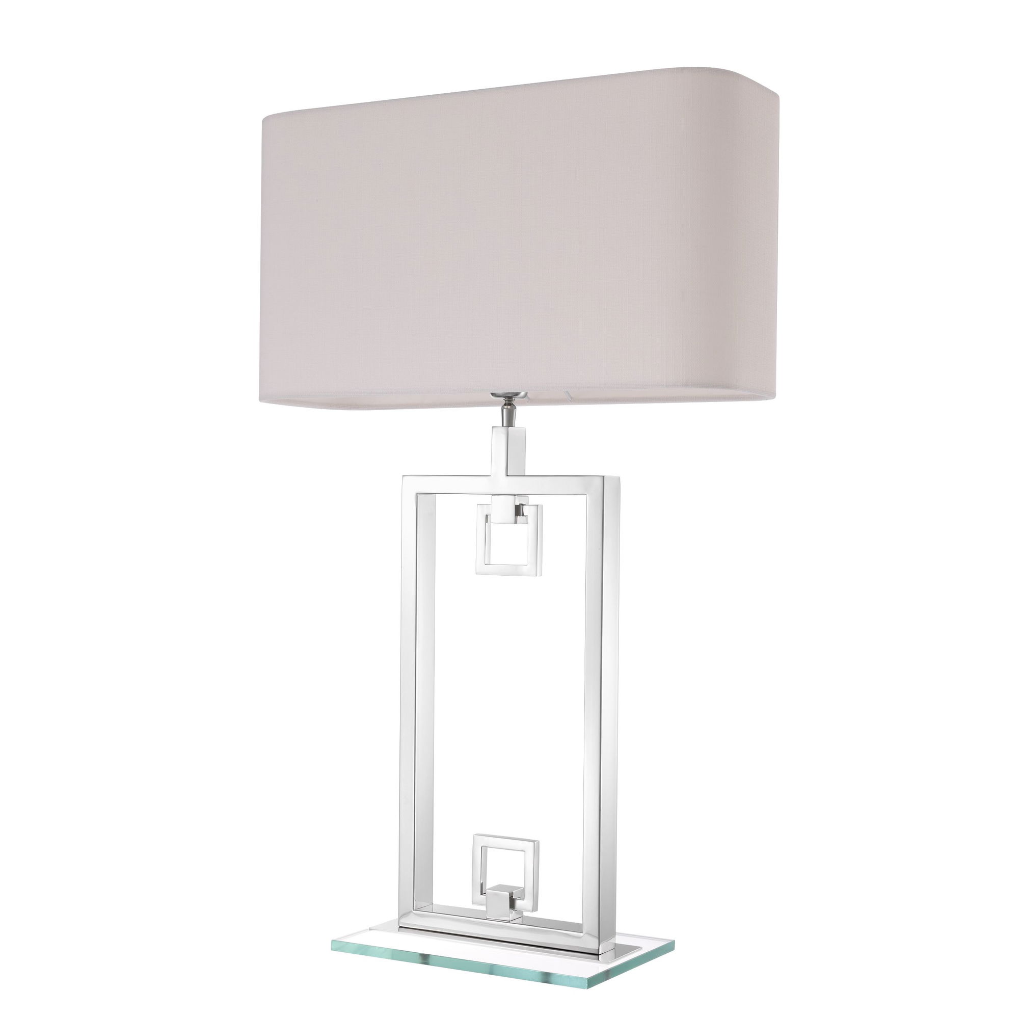 Guluna bordslampa nickel exkl. skärm OUTLET