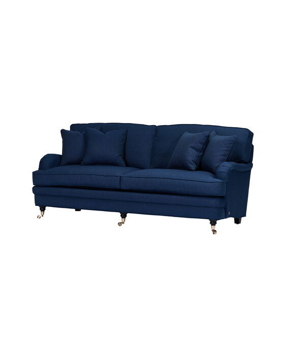 howard heritage soffa 3-sits indigo