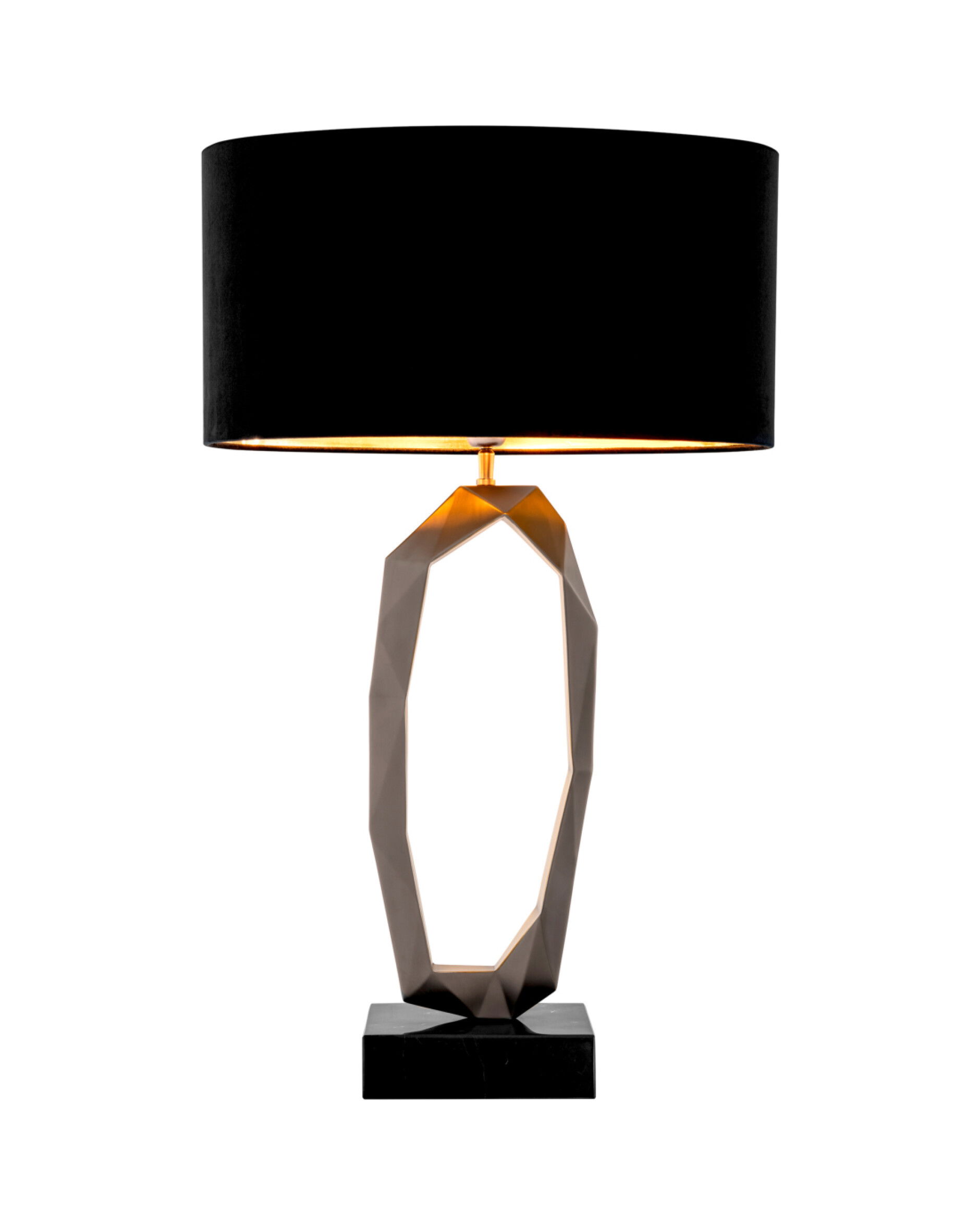 Santos Table Lamp Gunmetal