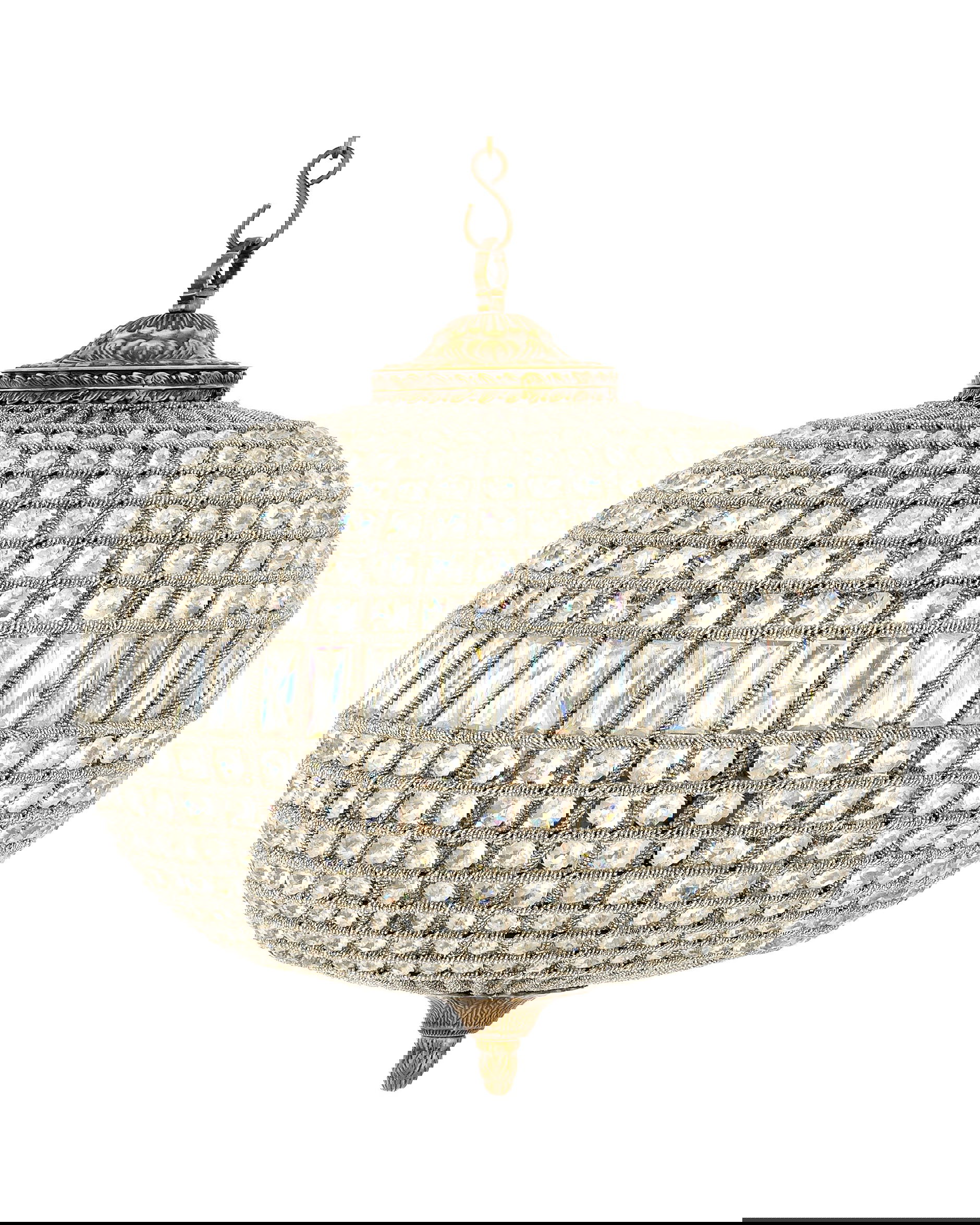 Kasbah takkrona mässing M