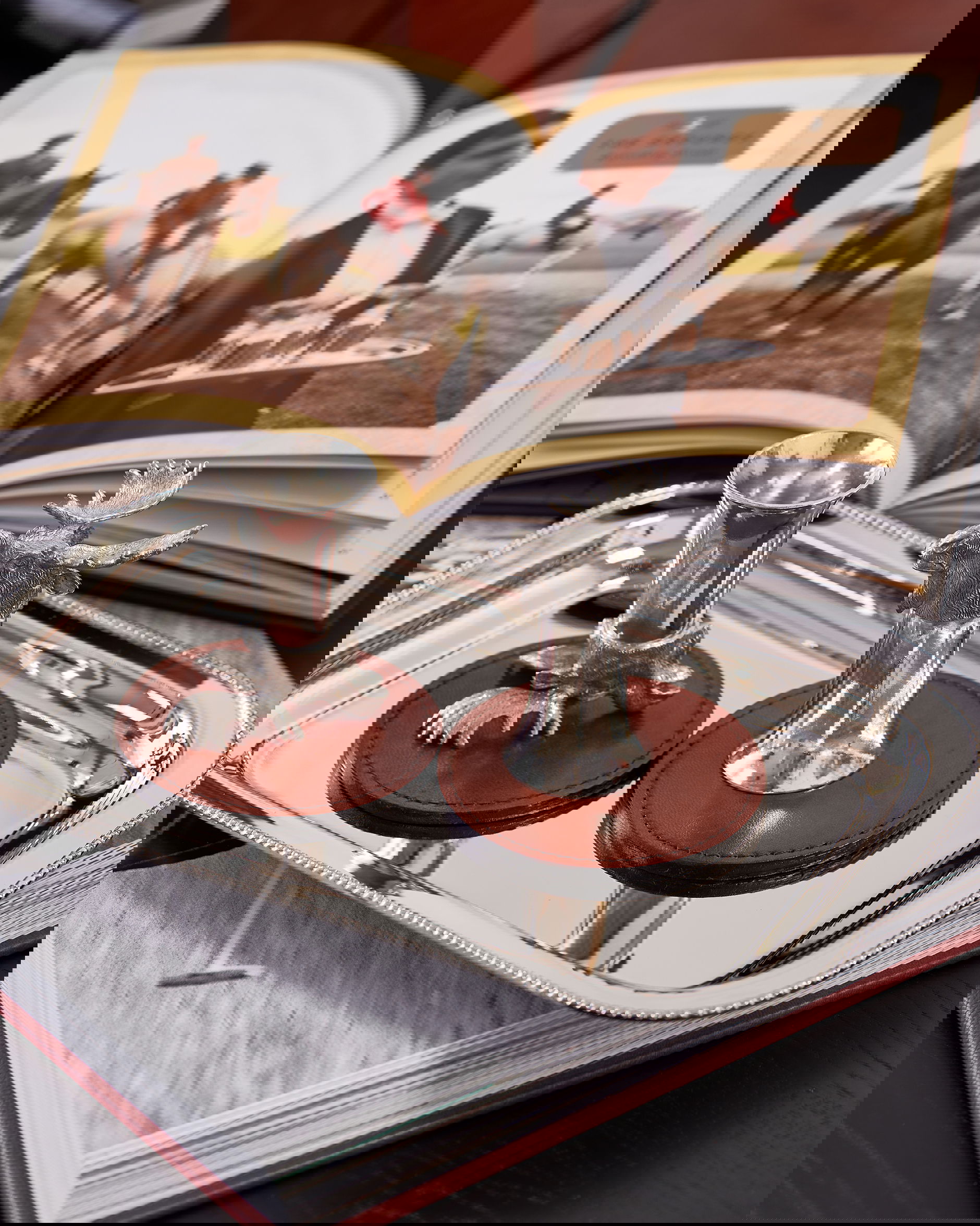 Kensington glasunderlägg läder 6-pack