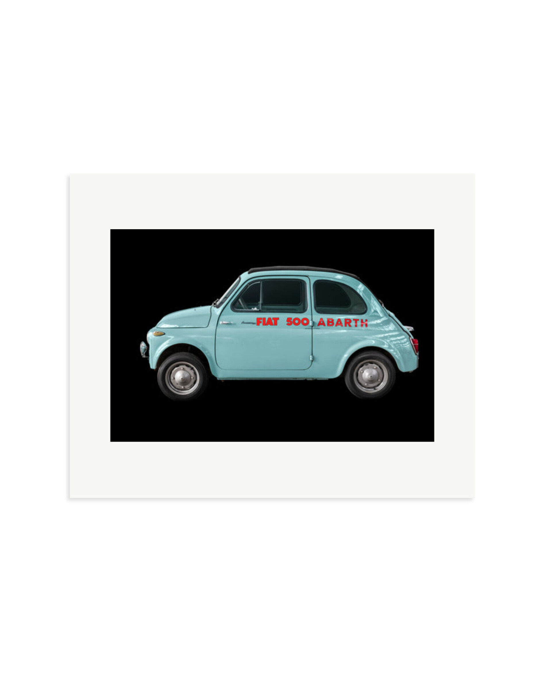 Fiat 500 Abarth Print Only / Medium