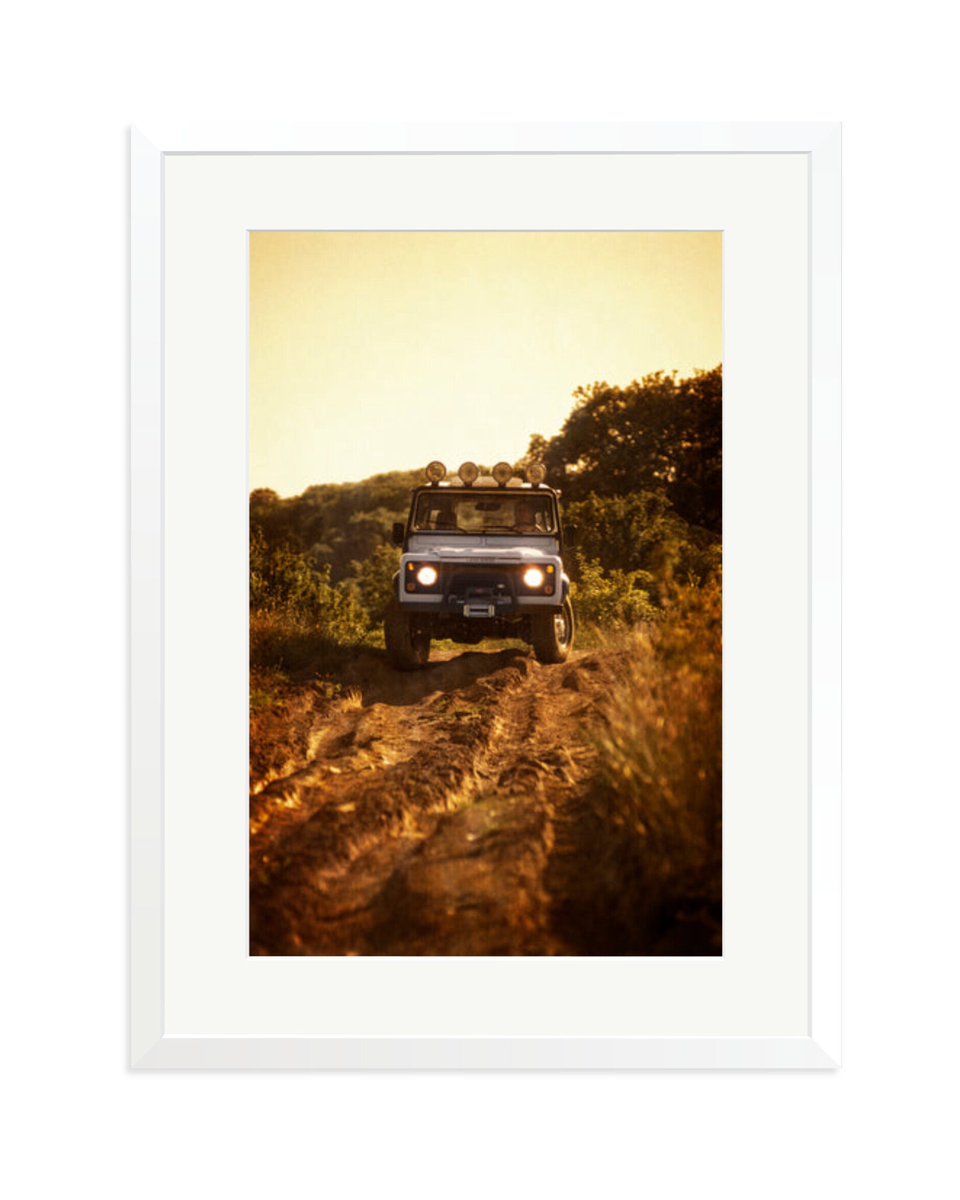 1996 Land Rover Defender White / XL