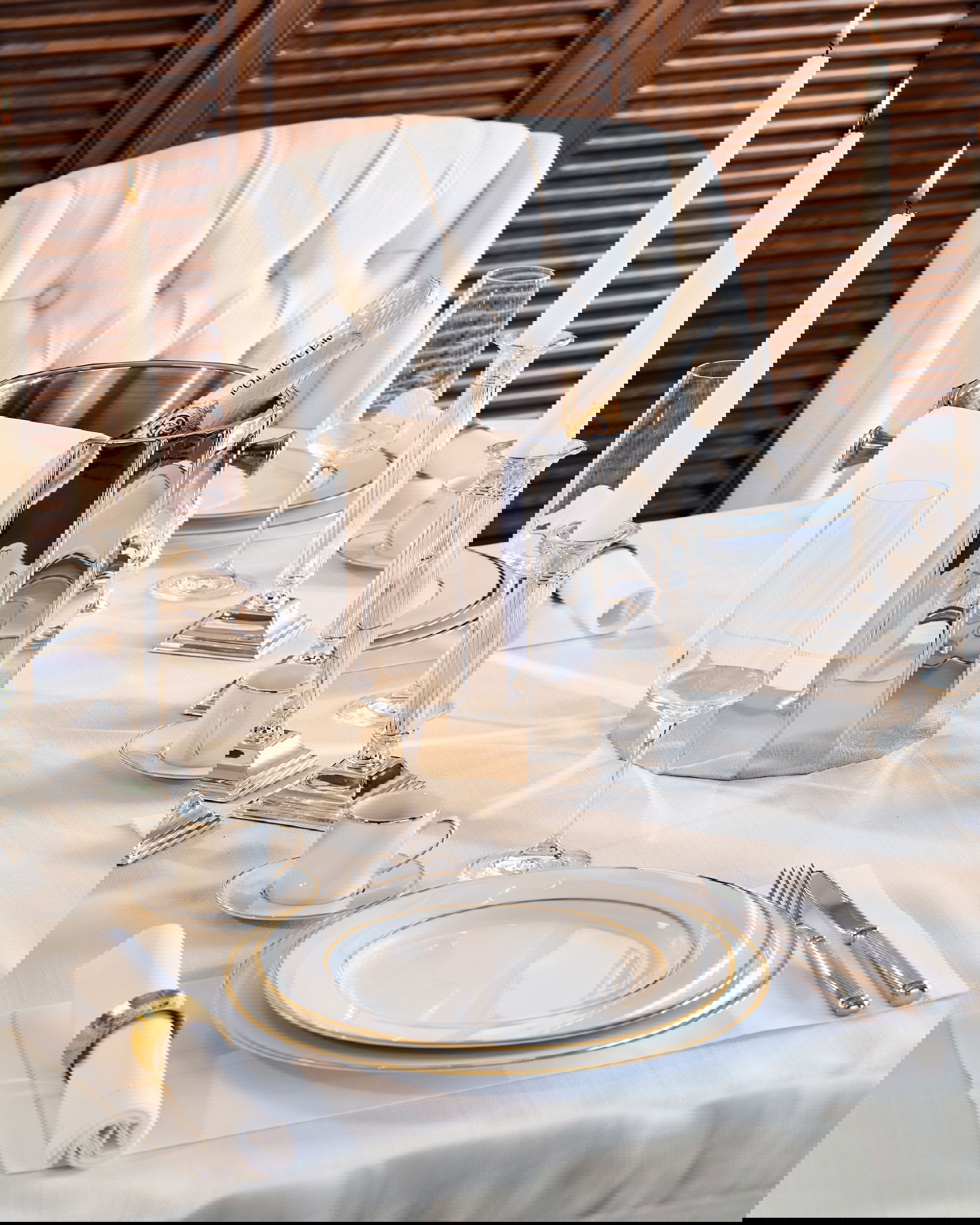 Fairmont mattallrik vit 6-pack