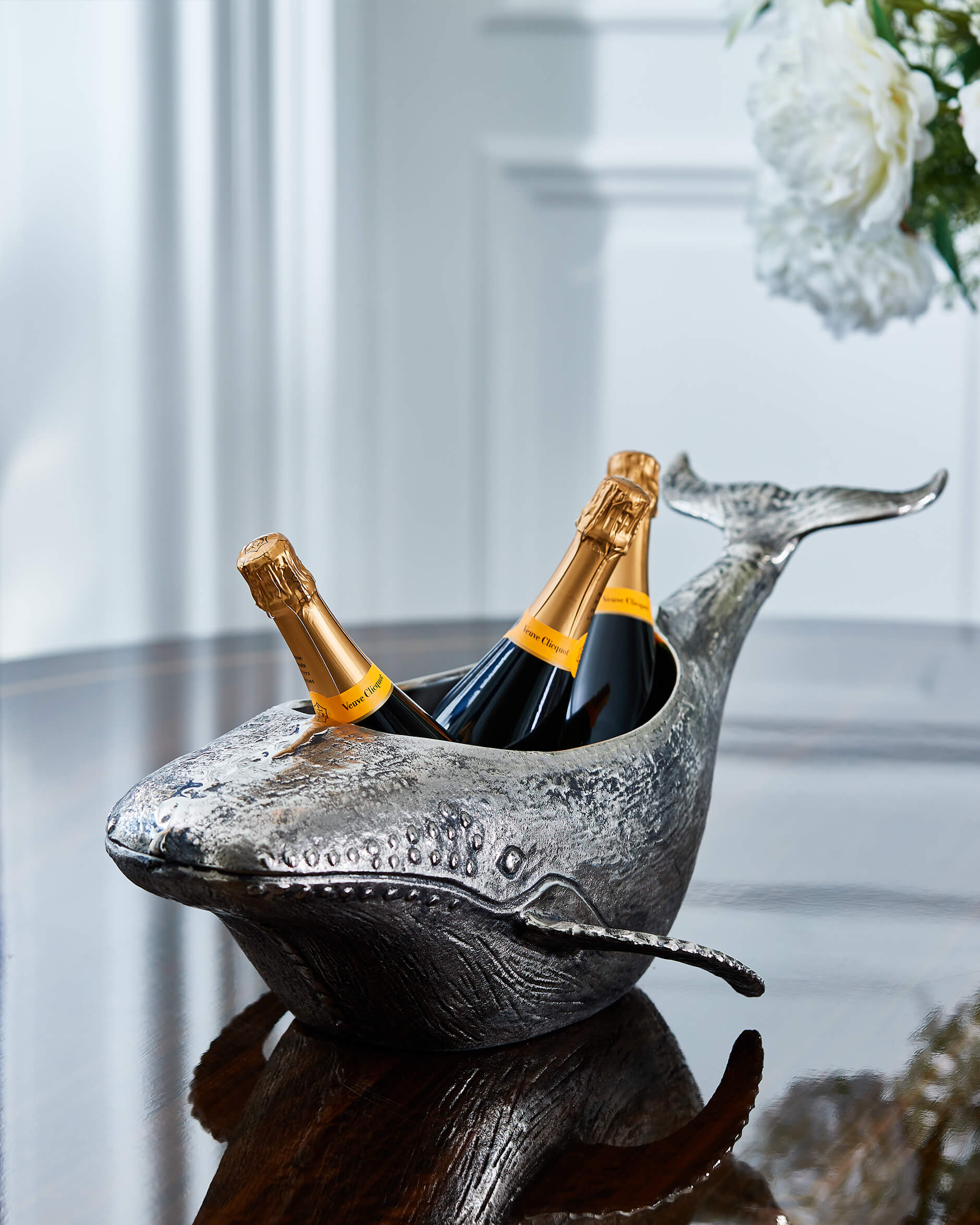 Astoria champagnekylare silver