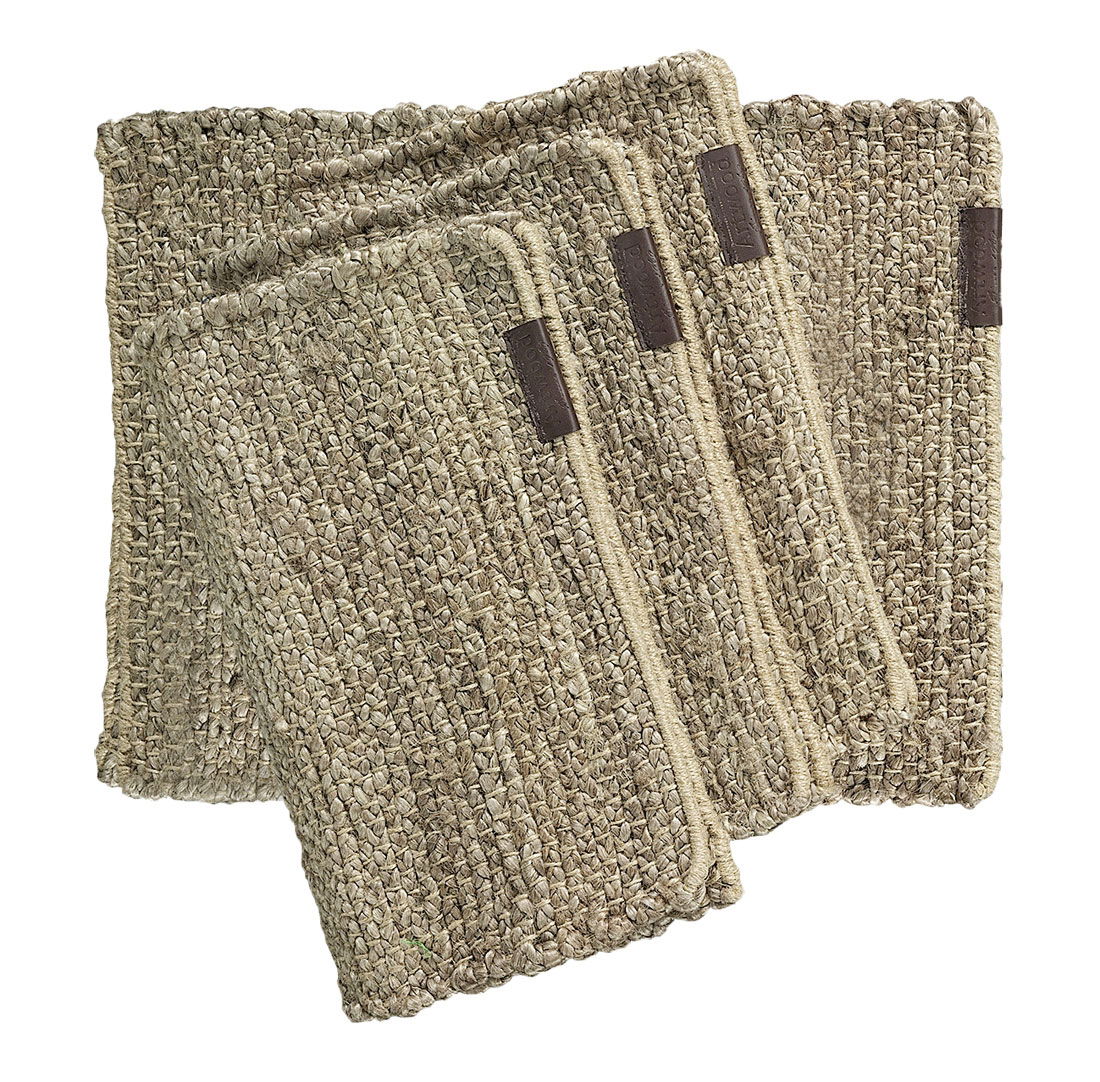 Hemp bordstabletter natur 4-pack