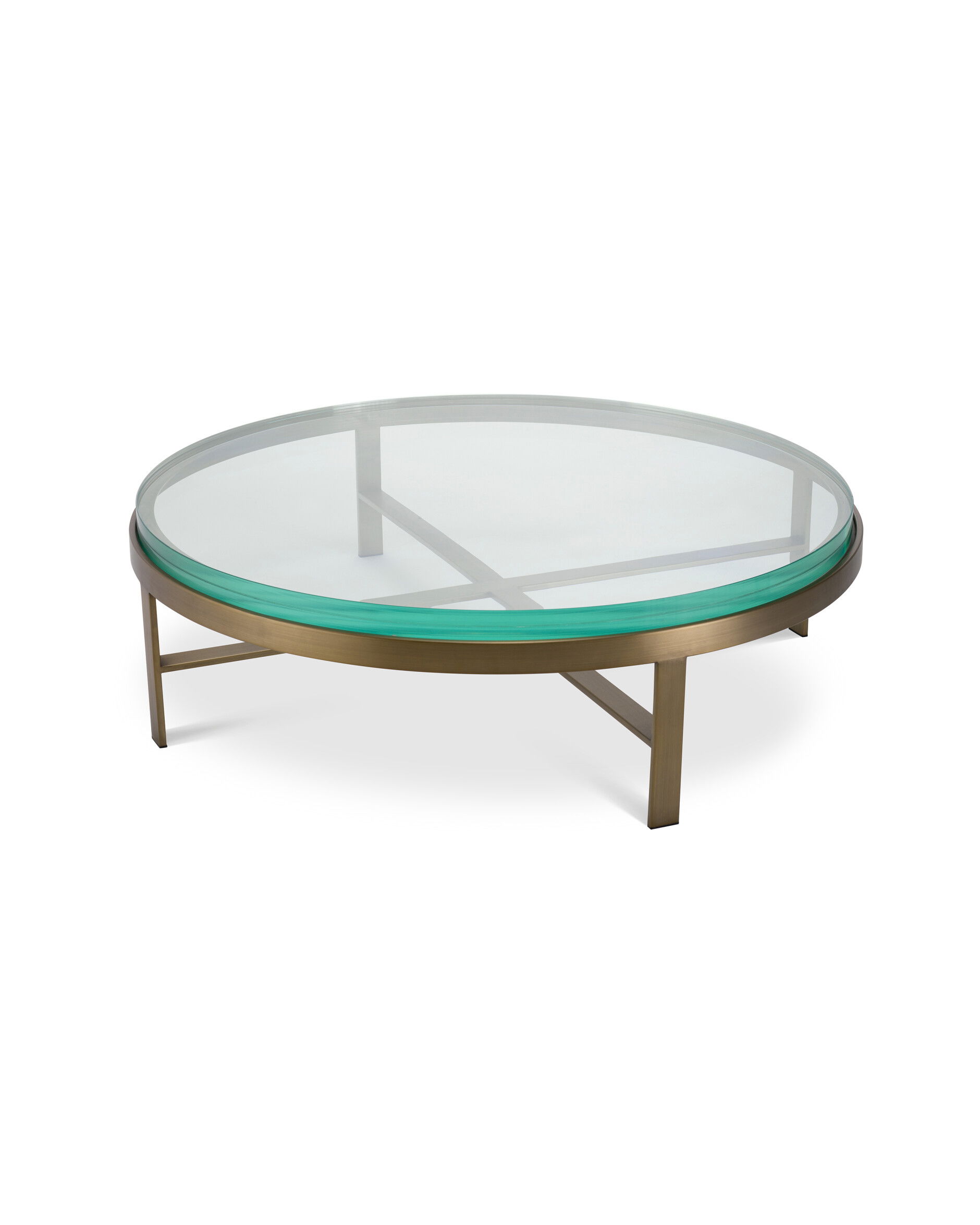 Hoxton soffbord borstad mässing