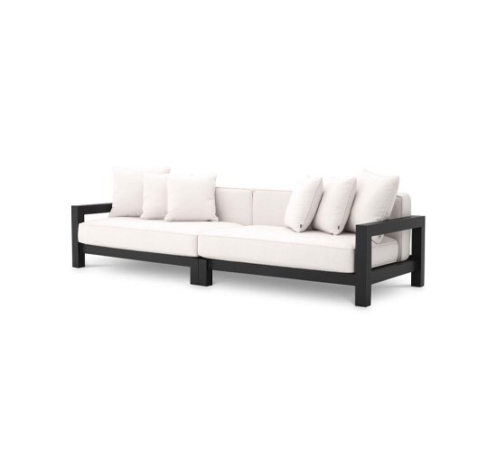 Svart - Cap-Antibes sofa, svart