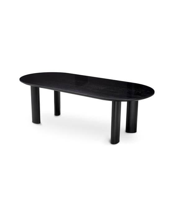 Mogador matbord svart