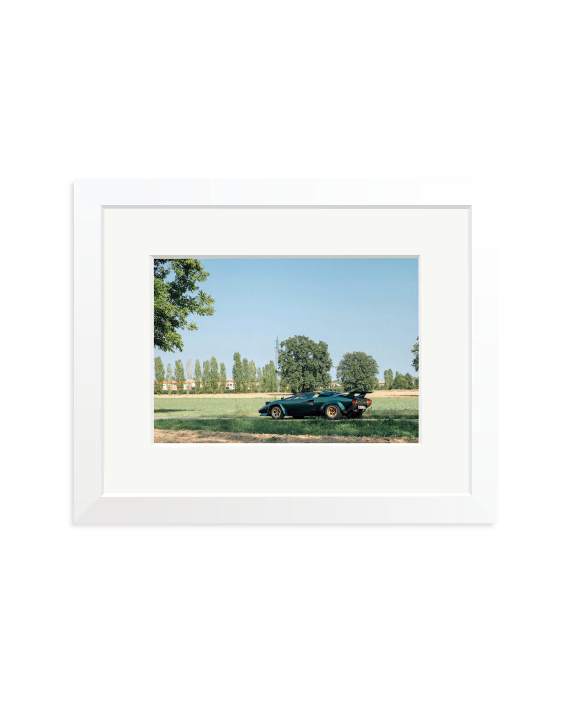 Lamborghini Countach LP 400 S White / Small