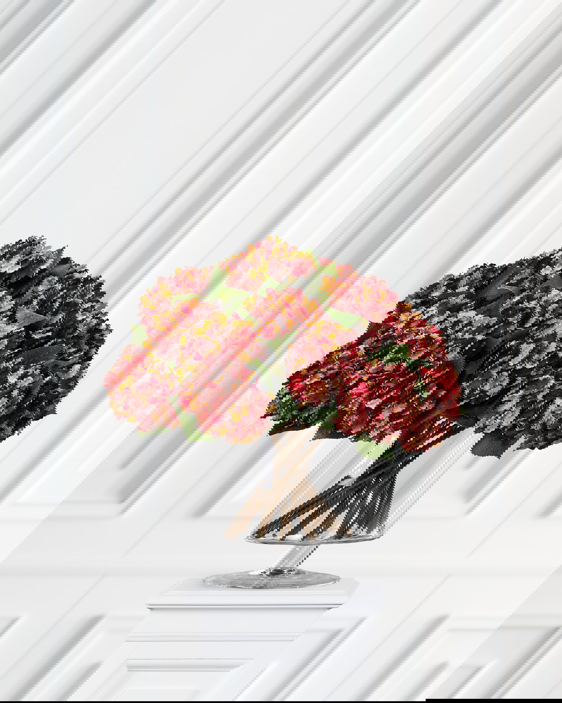 Hydrangea cut flower (red)