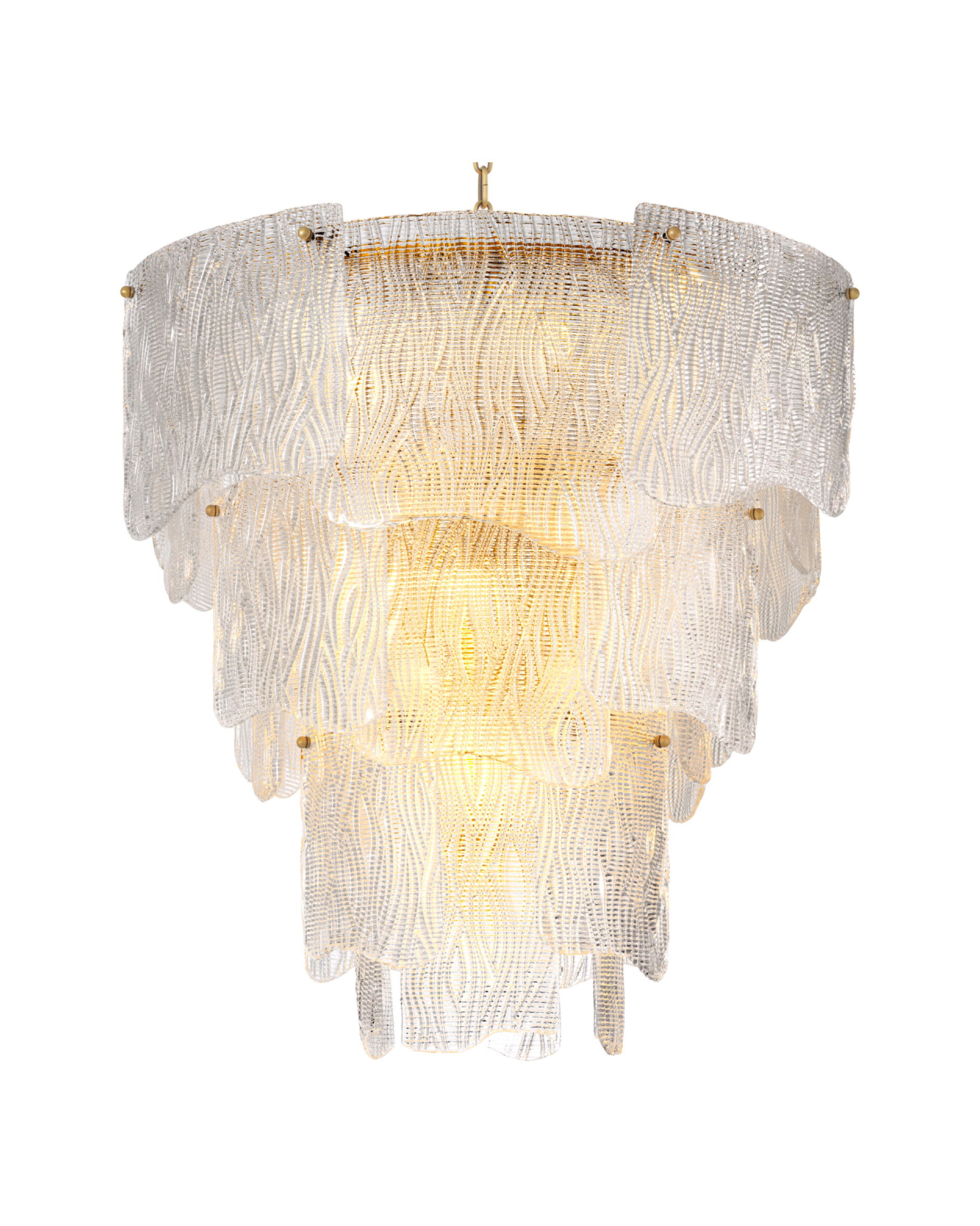 Asinara takkrona antik mässing