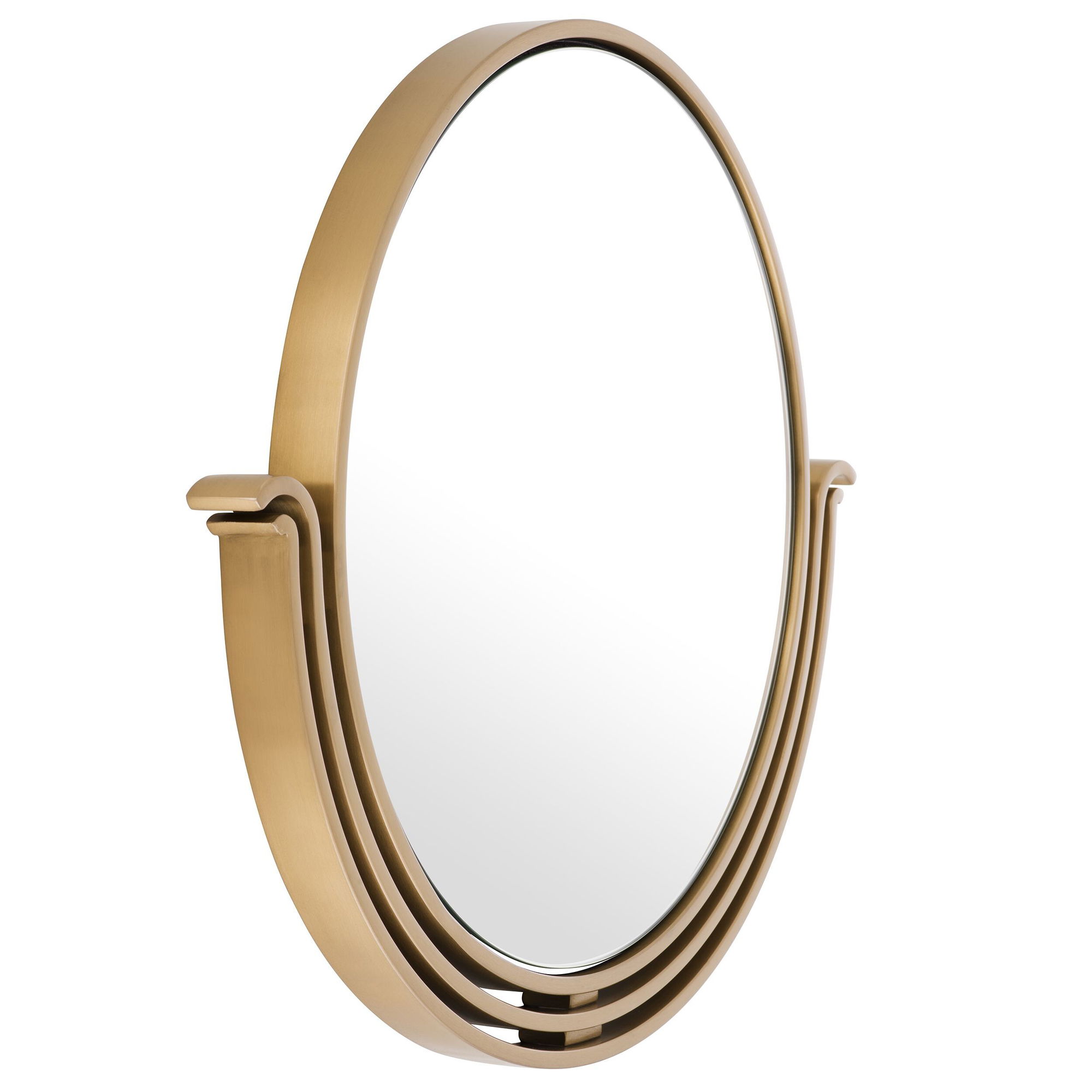 Tombo Mirror Antique Brass