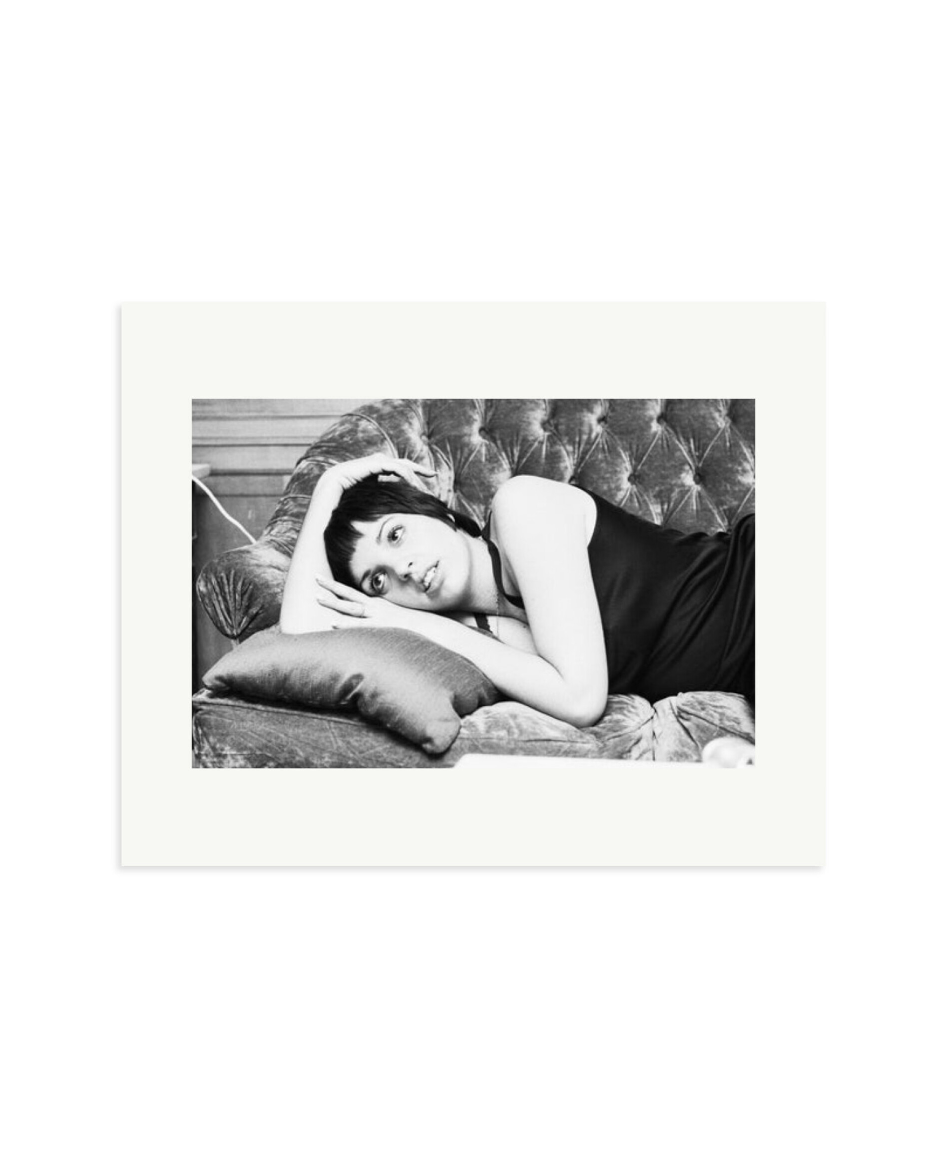 Liza Minnelli, Rehearsal in Paris Print Only / Medium