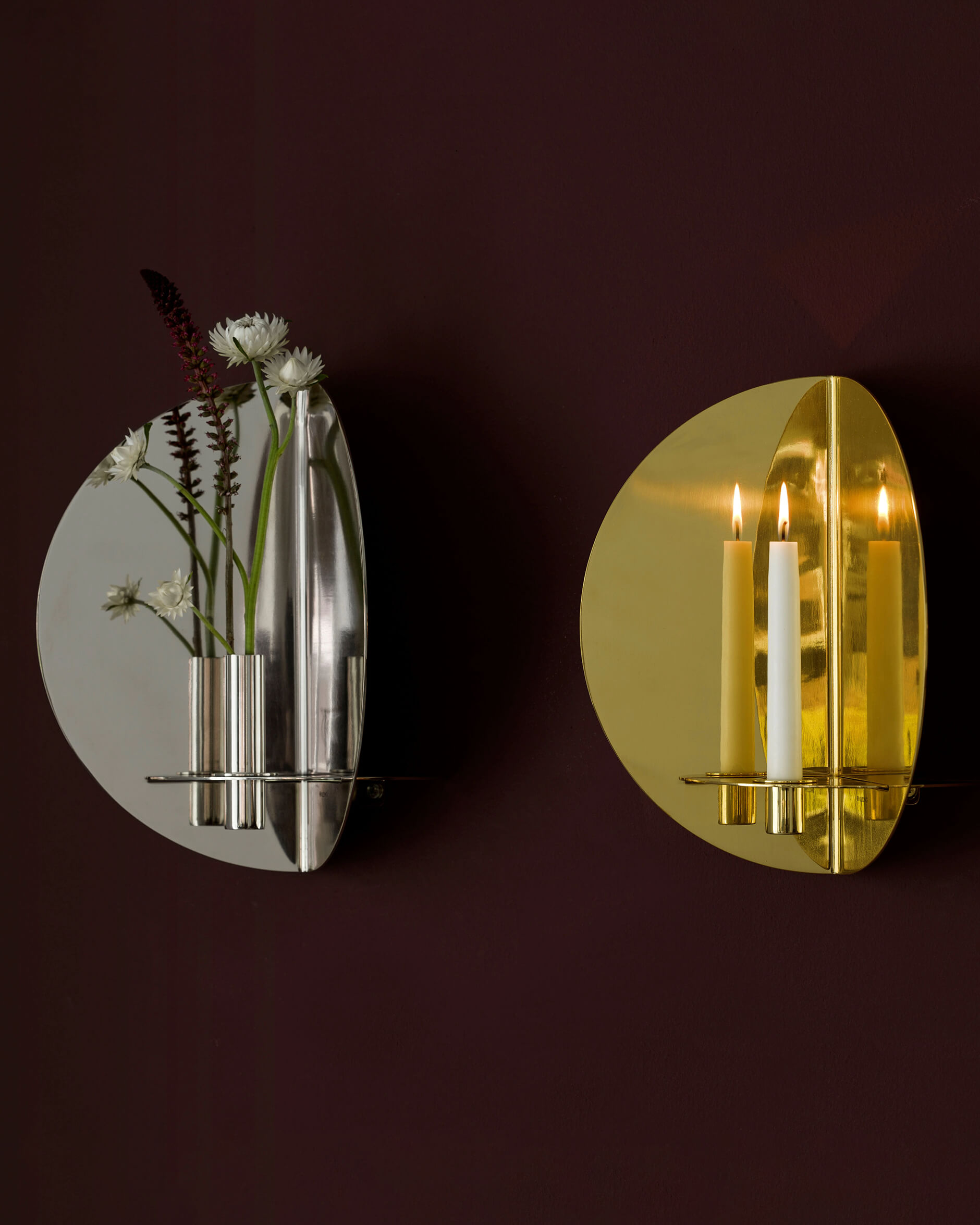 Twilight lampett / vas mässing