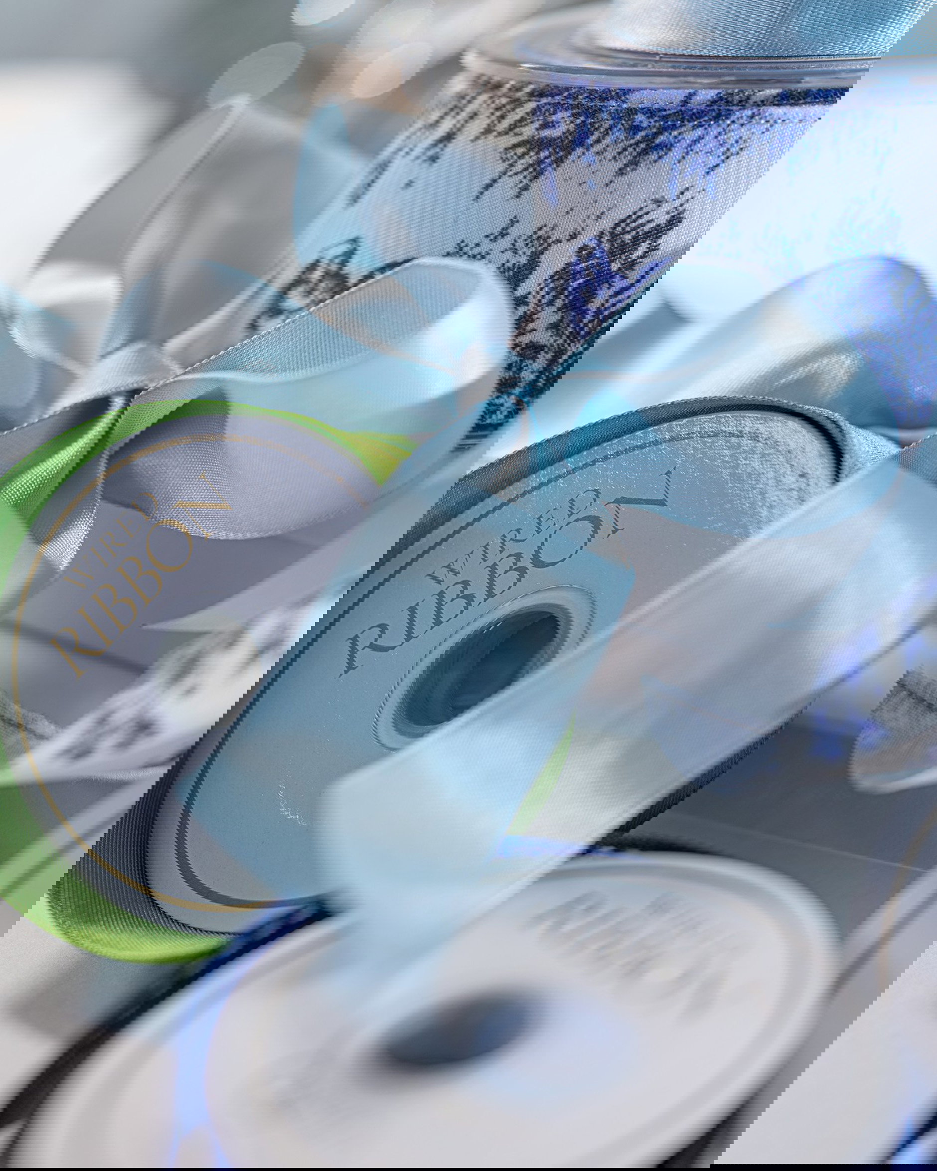 Satinband grön 8,2m