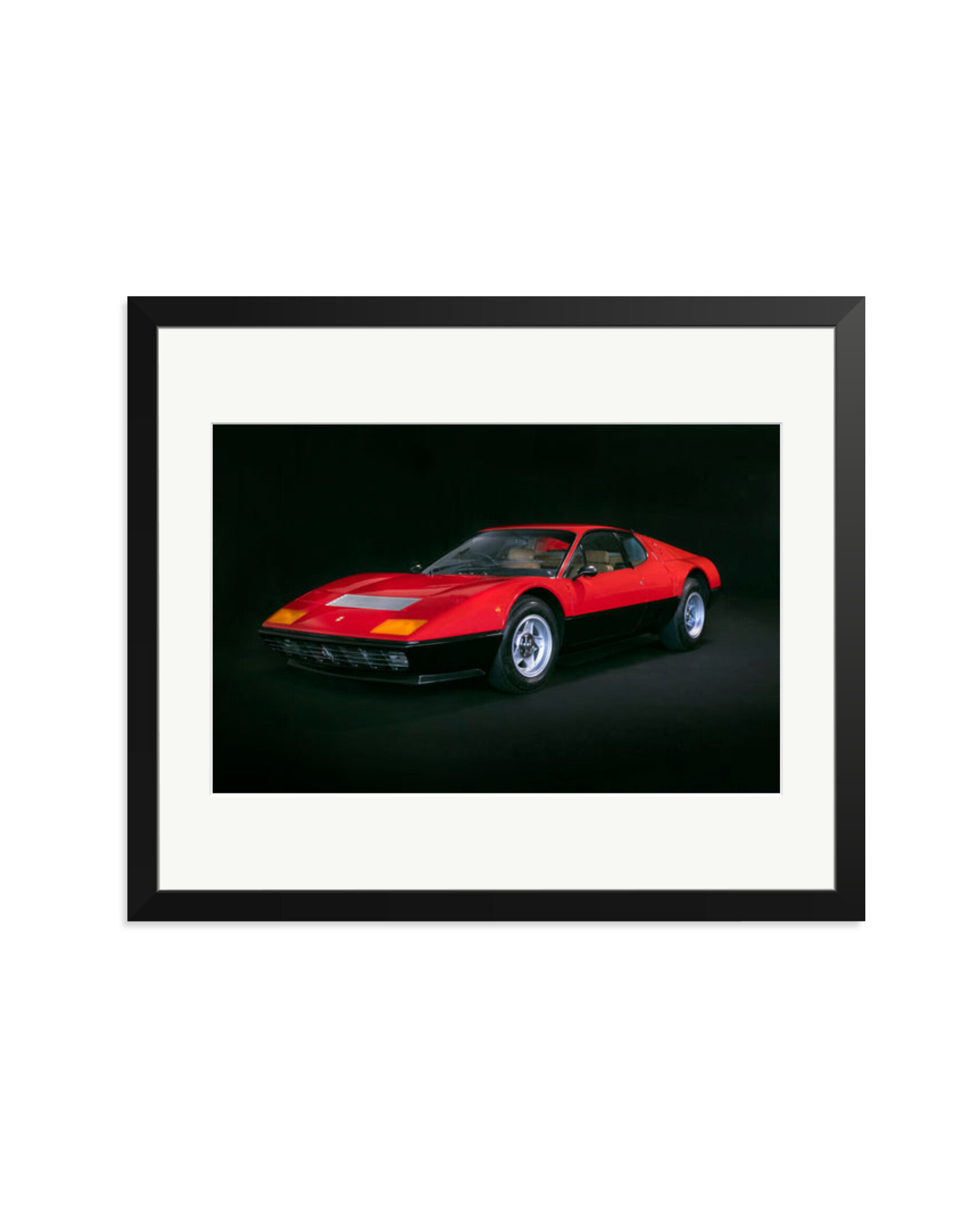 1977 Ferrari 365 Black / Large