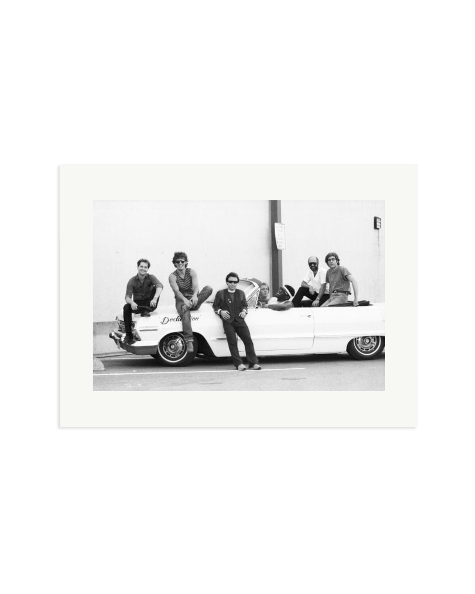 Bruce Springsteen & the E Street Band Print Only / XL