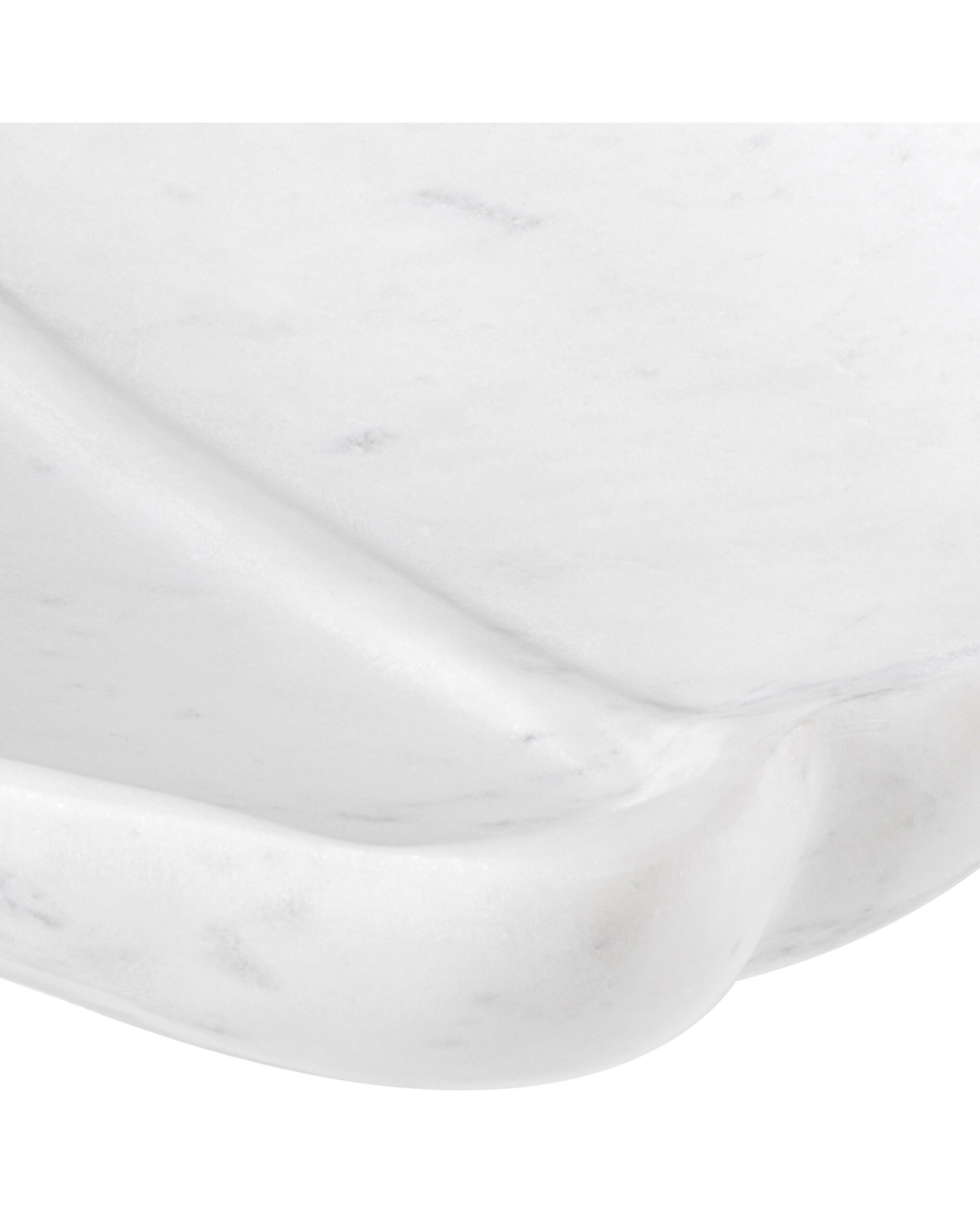 Loulou Tray White Marble