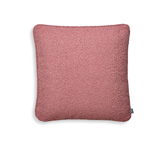 Bouclé Rose - Bouclé Cushion Grey