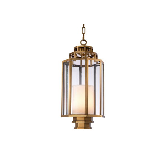 Monticello taklampa mässing
