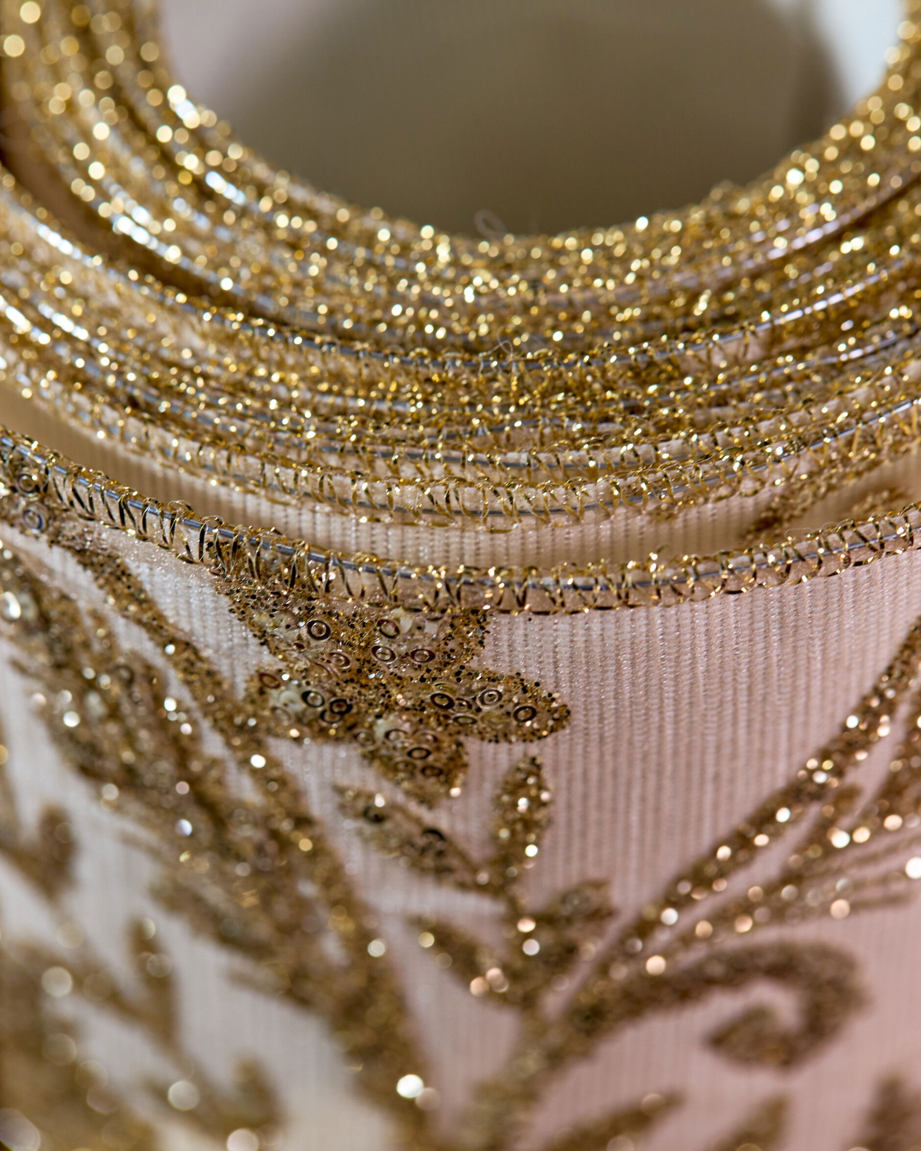 Louisa textielband goud 4,5 m