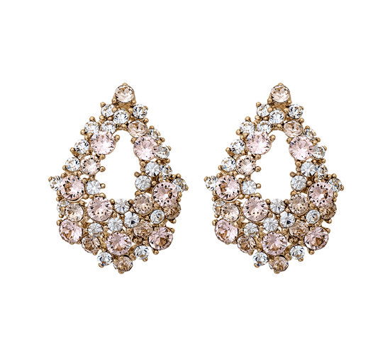 null - Alice earrings crystal silver