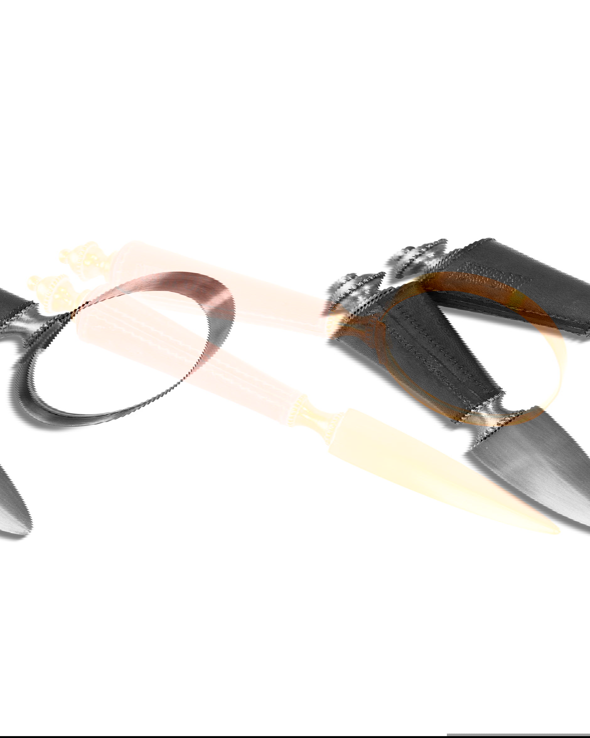 Kensington set förstoringsglas/brevkniv läder